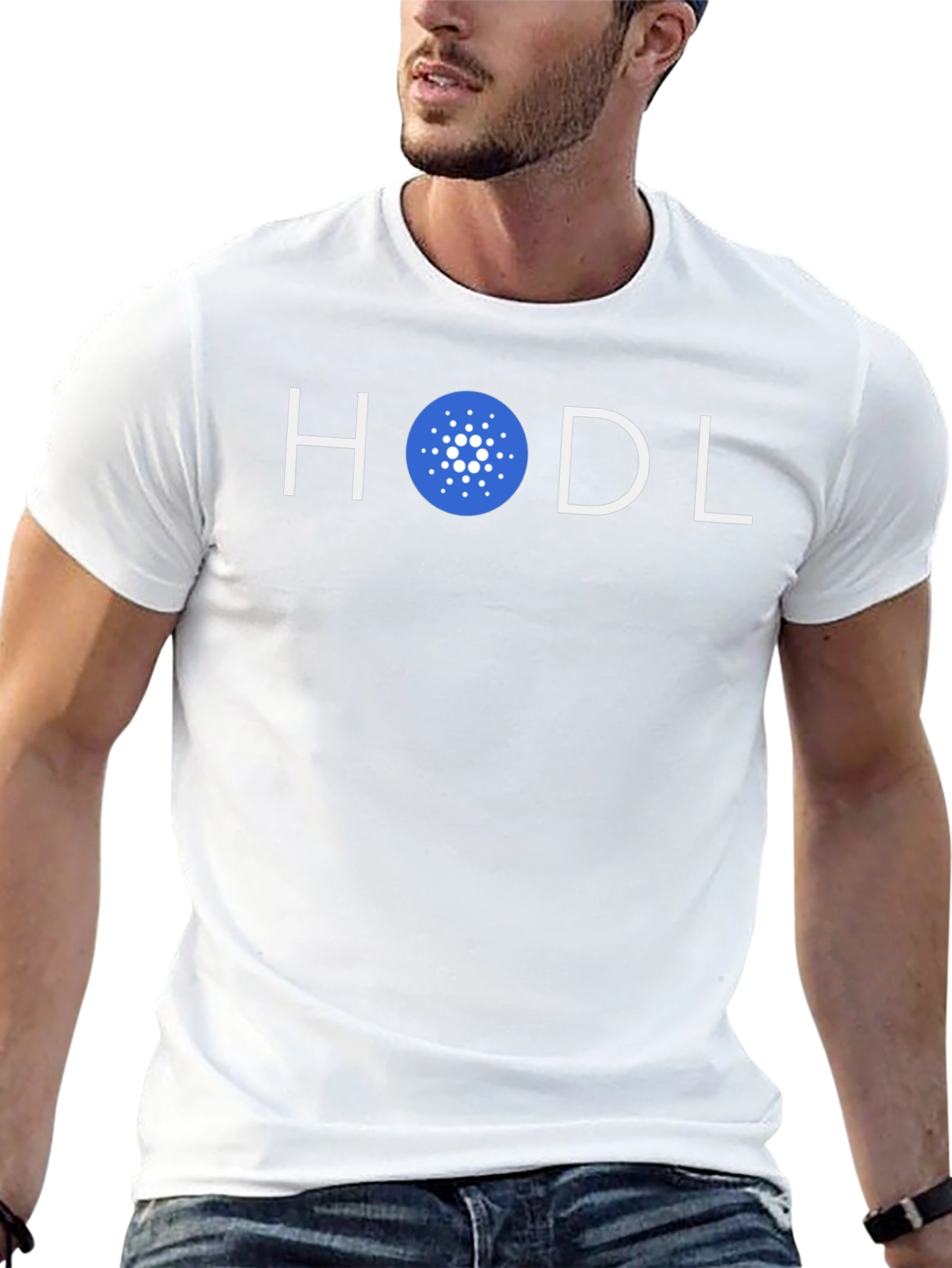 HODL Cardano Crypto T-Shirt - Black