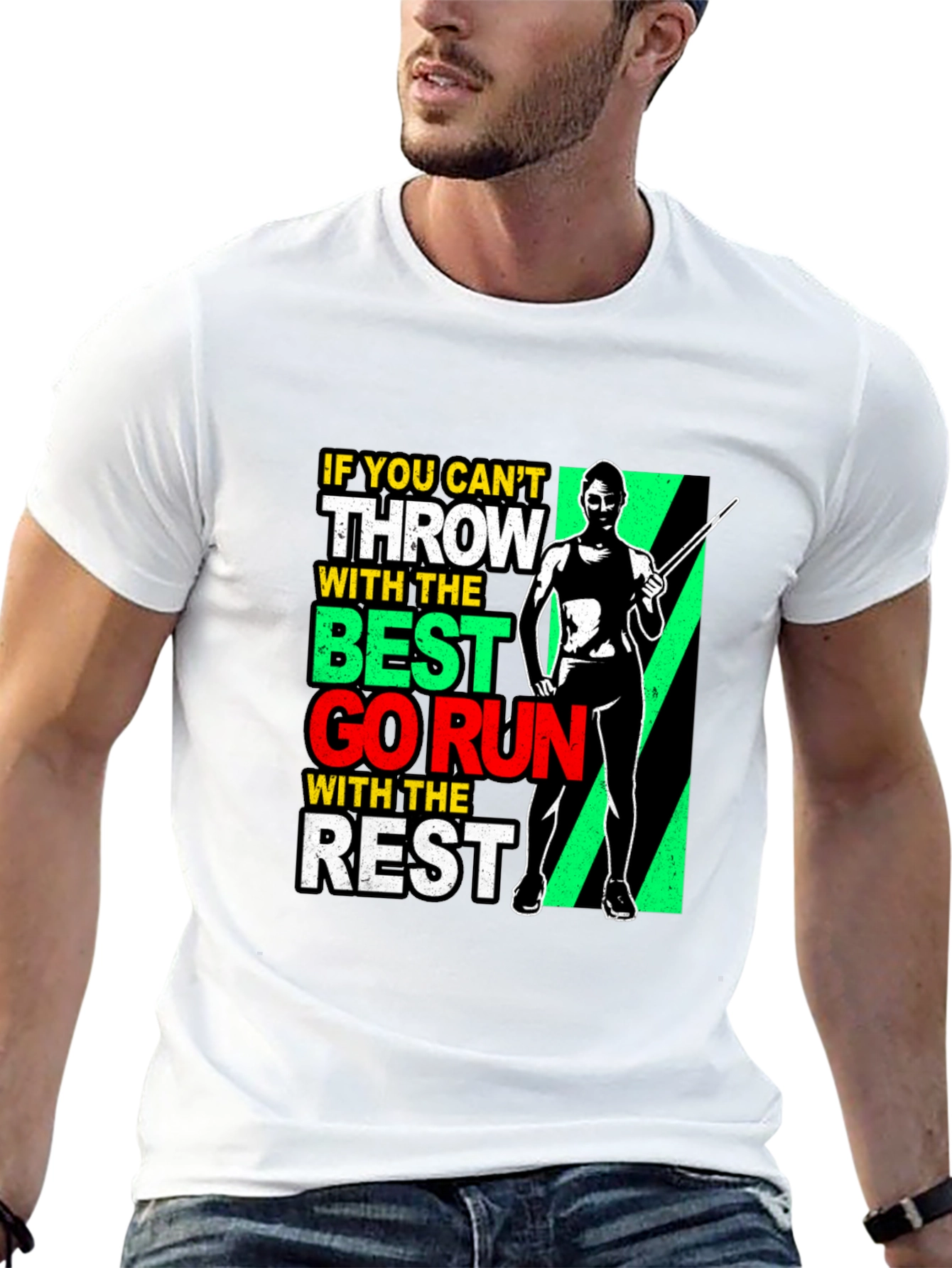 Thrower vs Runner Graphic T-Shirt
