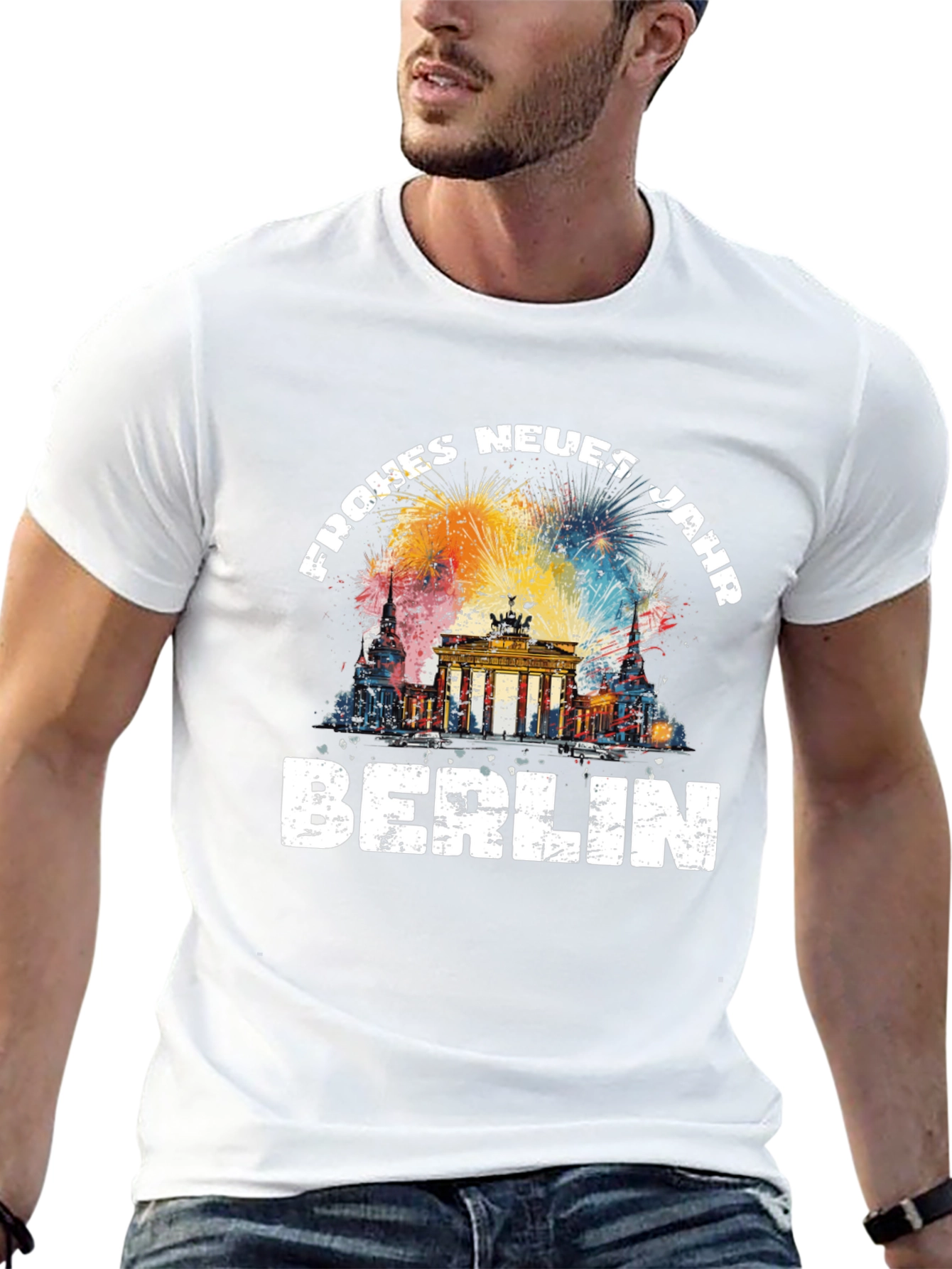 Berlin Frohes Neues Jahr Graphic Tee