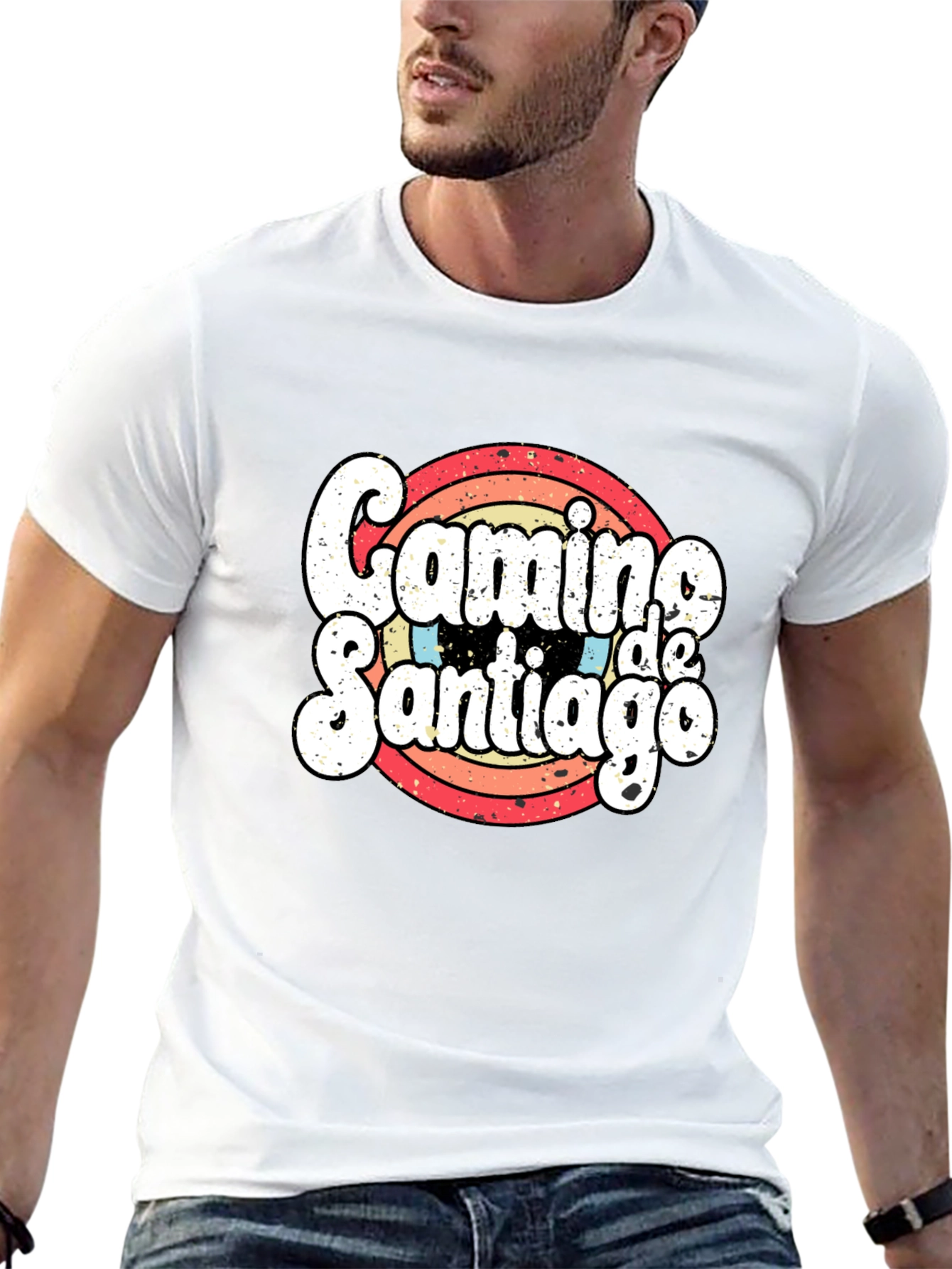 Camino de Santiago Retro T-Shirt