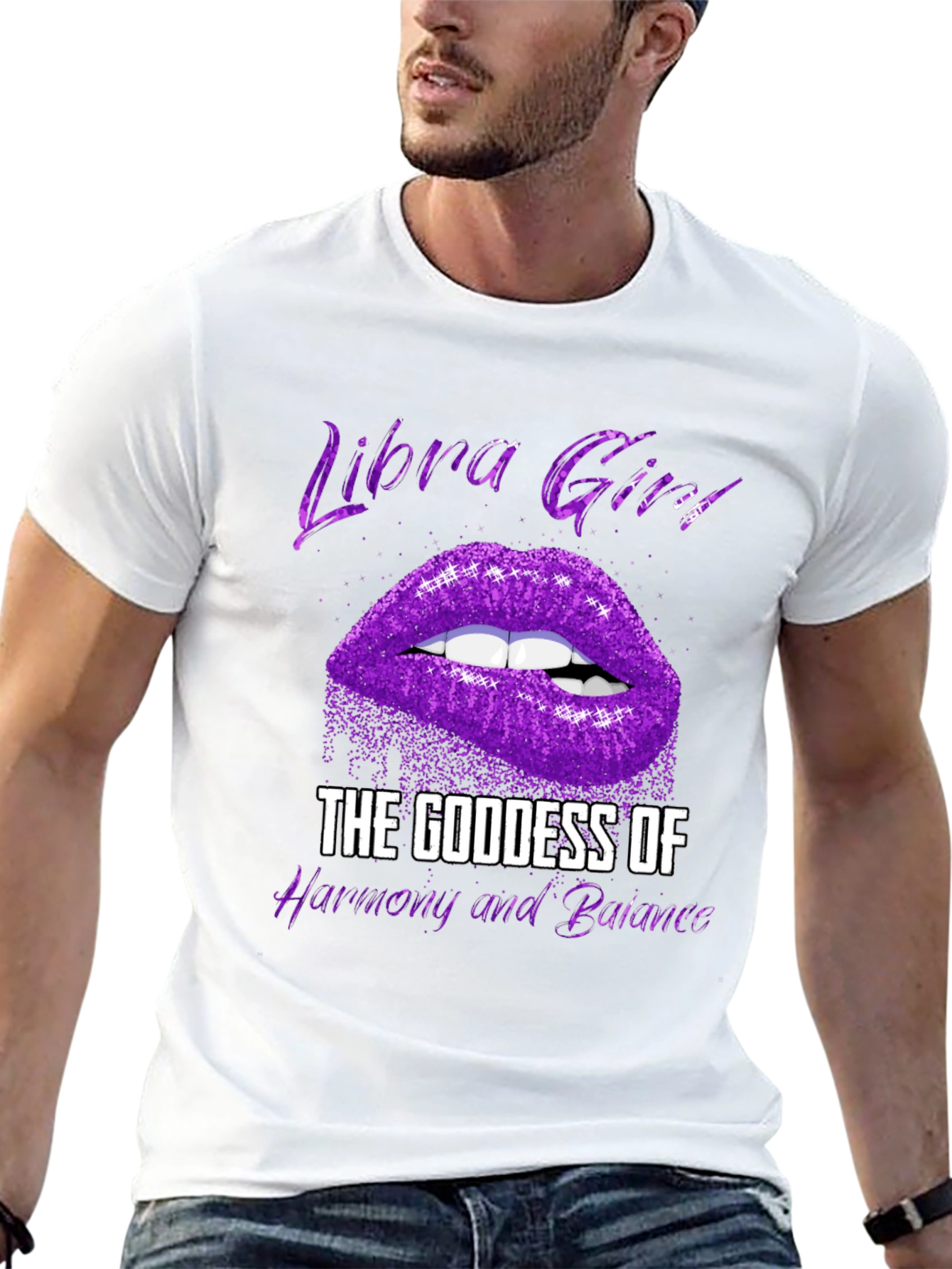Libra Girl Goddess Tee - Harmony and Balance