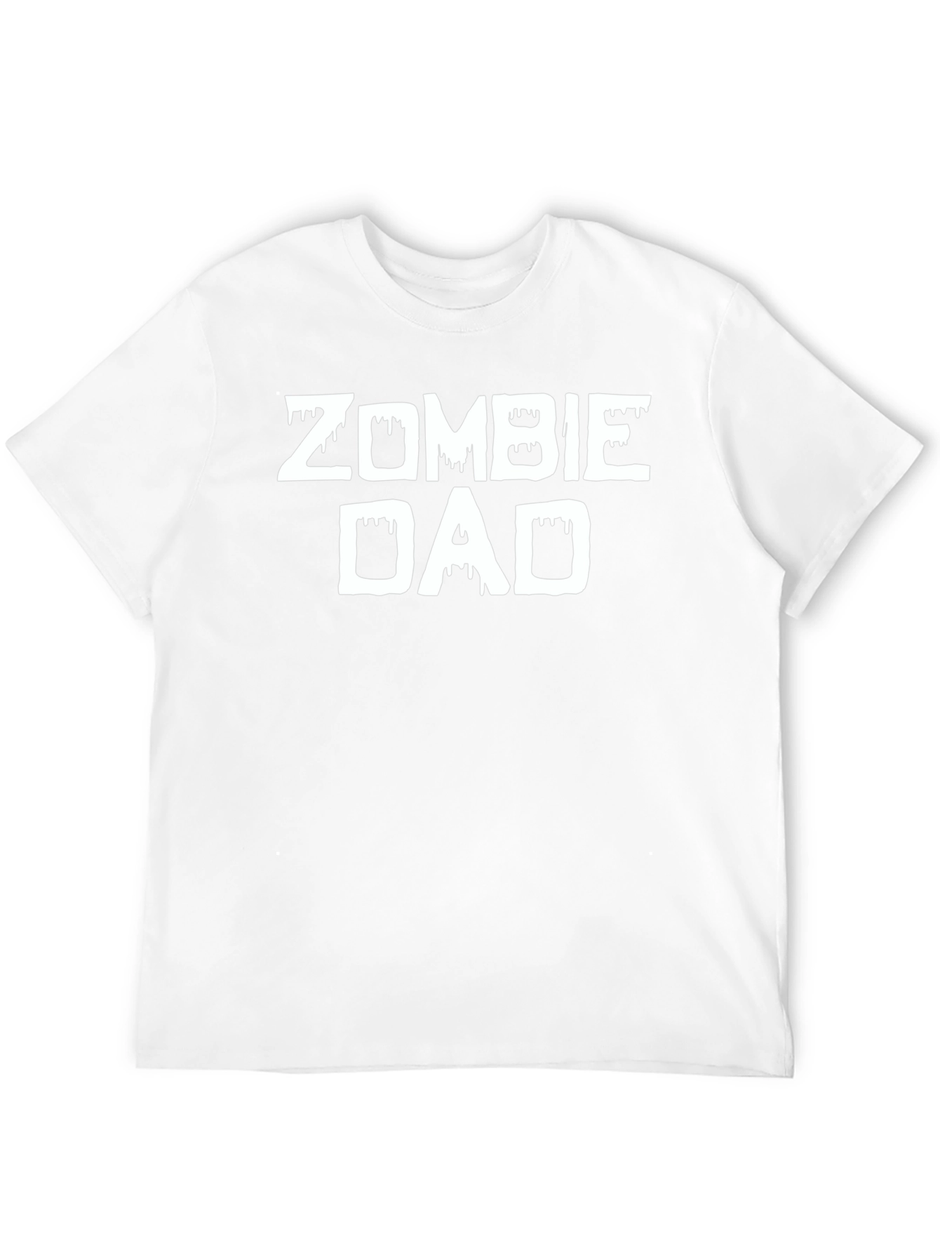 Zombie Dad Graphic Tee - Black Cotton T-Shirt