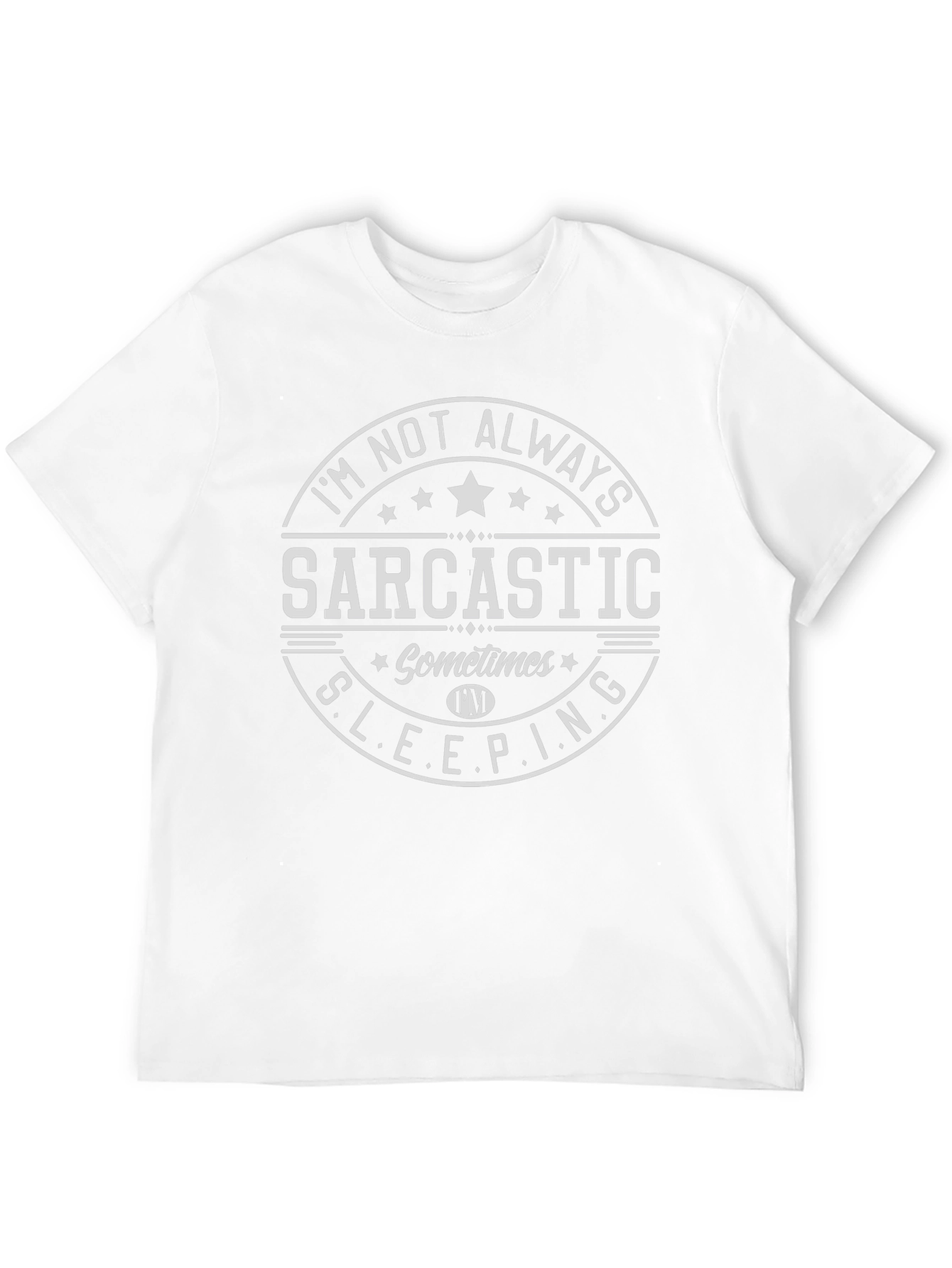 Sarcastic Sleeping T-Shirt