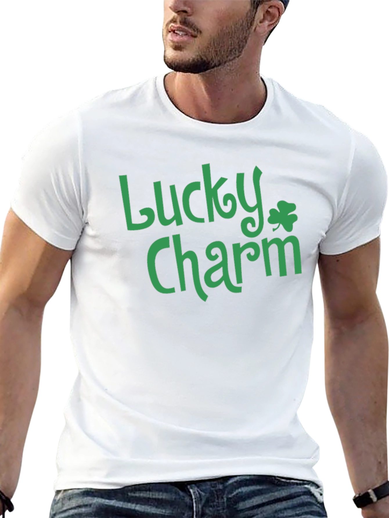 Lucky Charm St. Patricks Day Graphic Tee