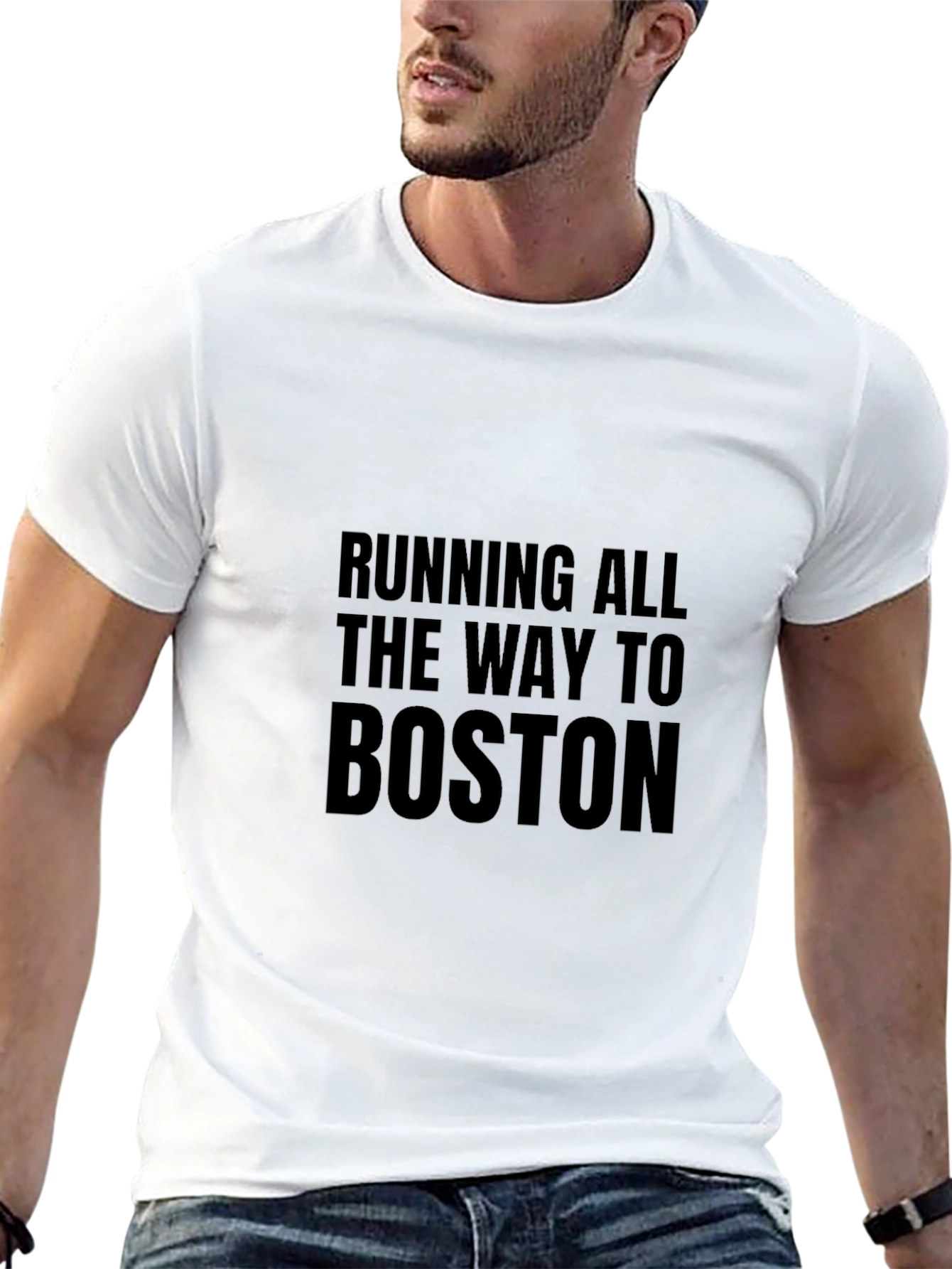 Running All The Way To Boston T-Shirt