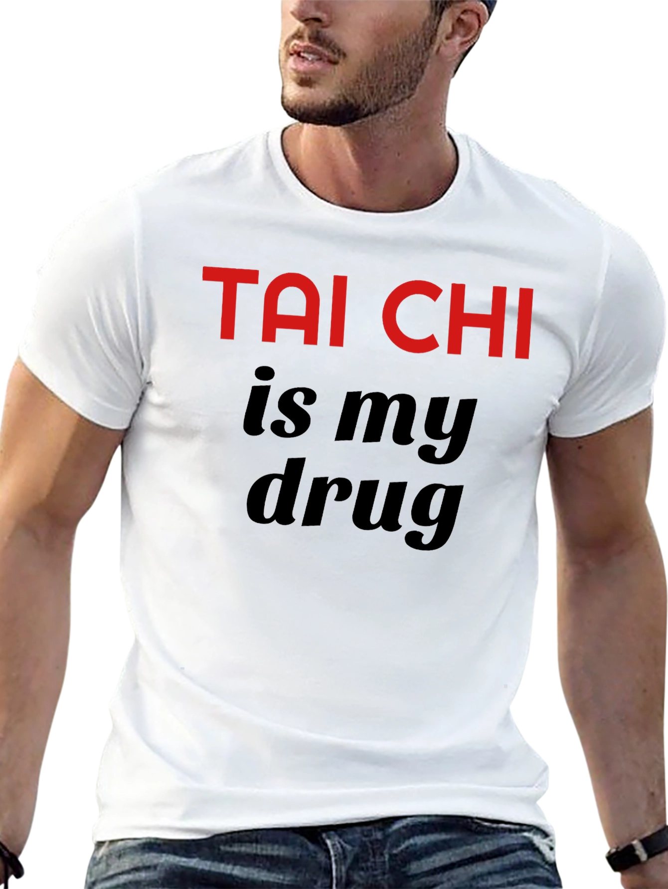 Tai Chi is My Drug Black T-Shirt