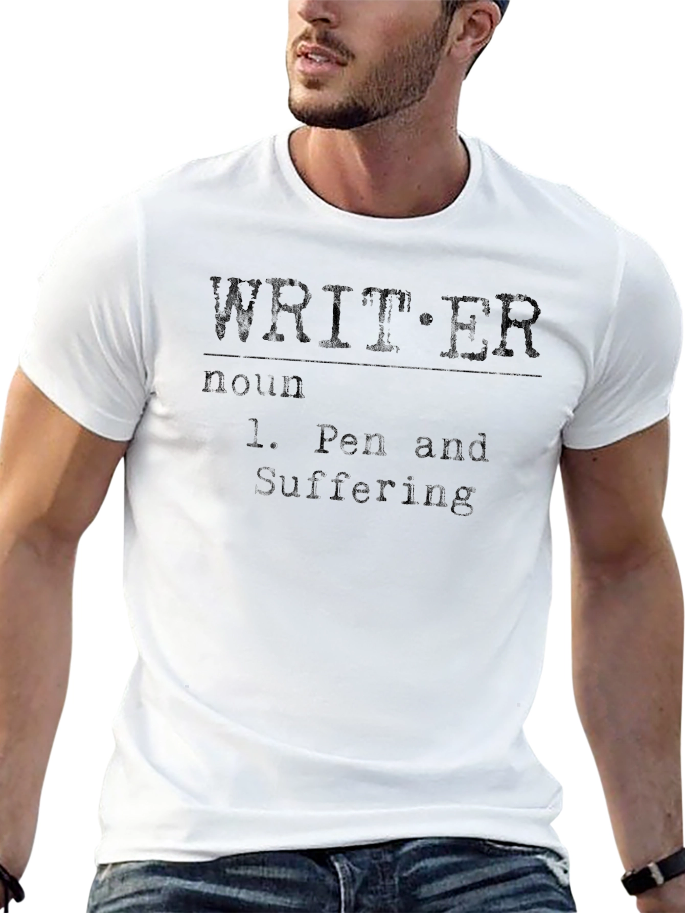Writer Definition Black Graphic Tee