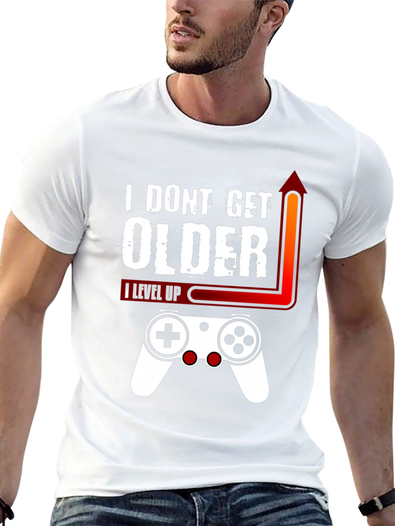 Level Up Gamer Black T-Shirt