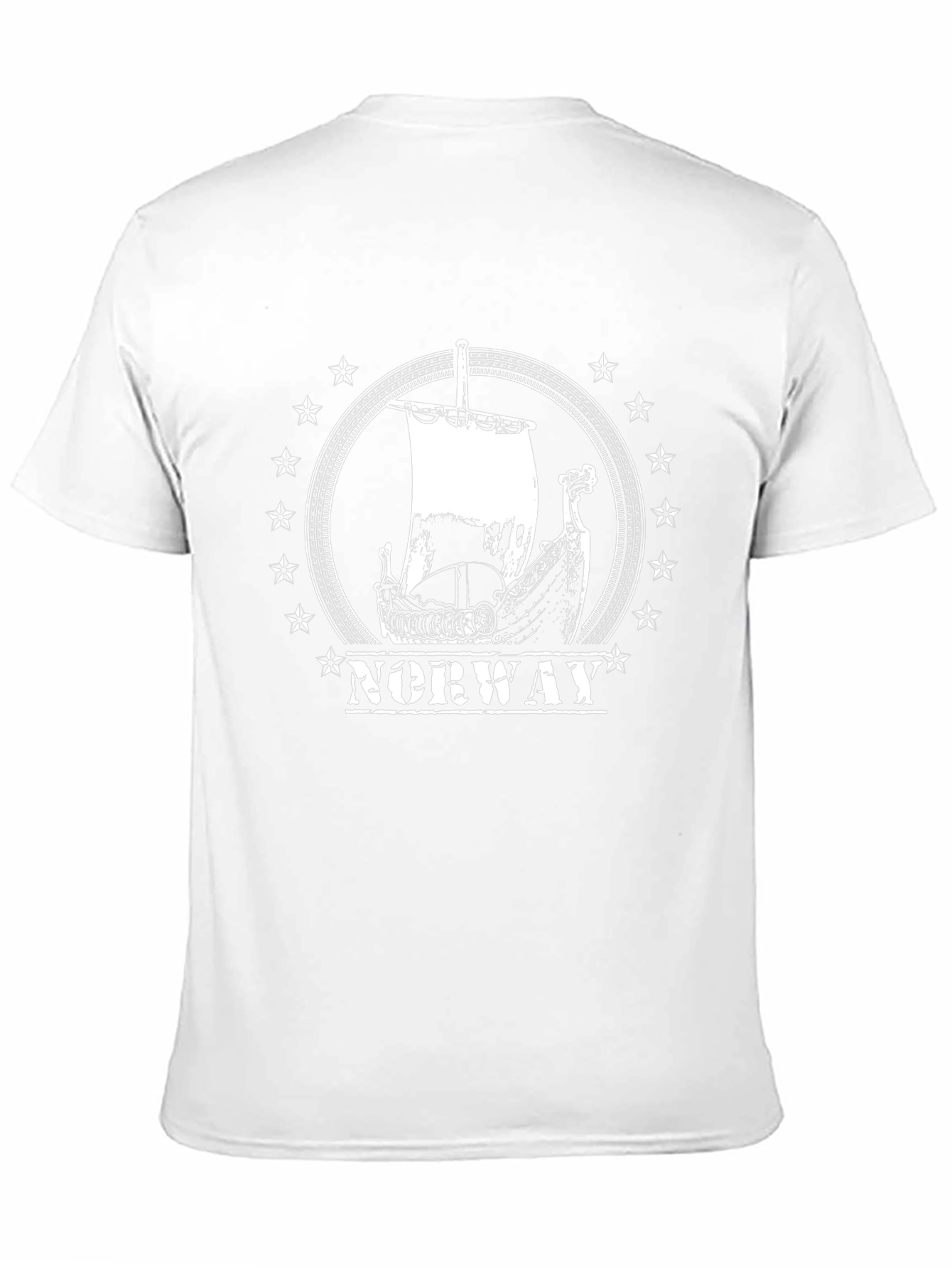 Norway Viking Ship Graphic Tee
