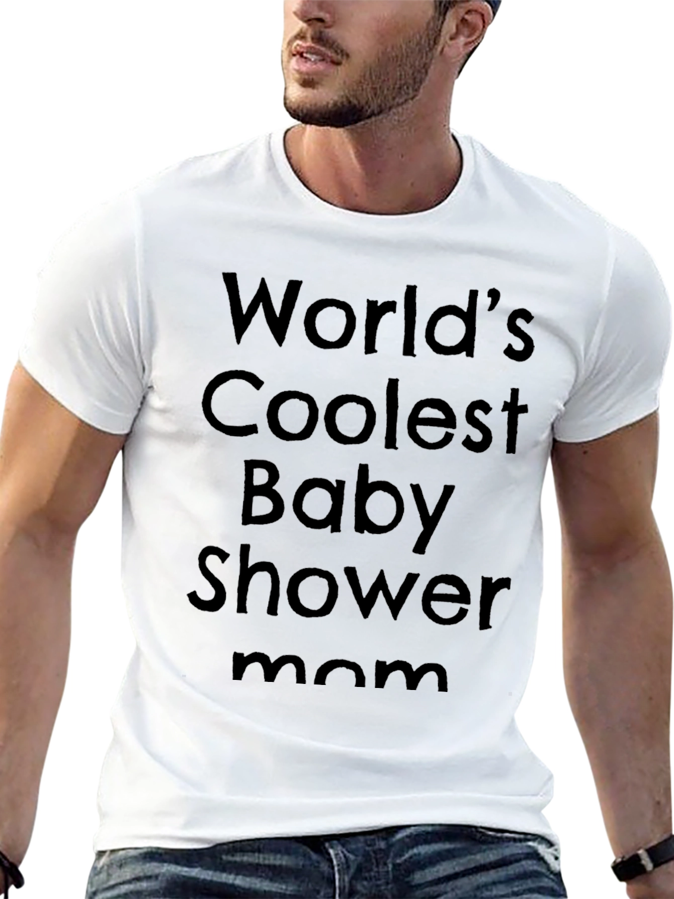 Worlds Coolest Baby Shower Mom T-Shirt