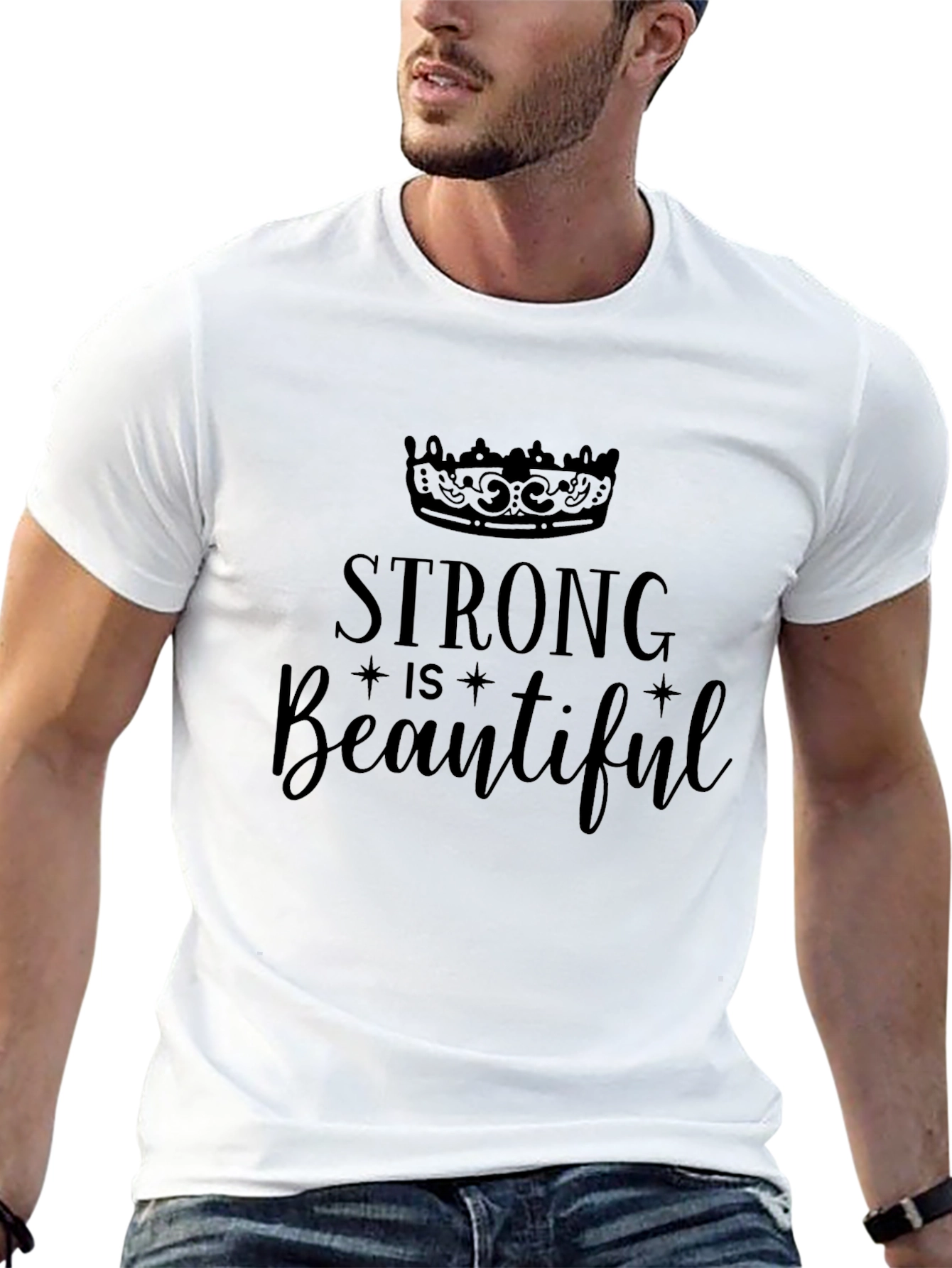 Strong Is Beautiful Graphic Tee