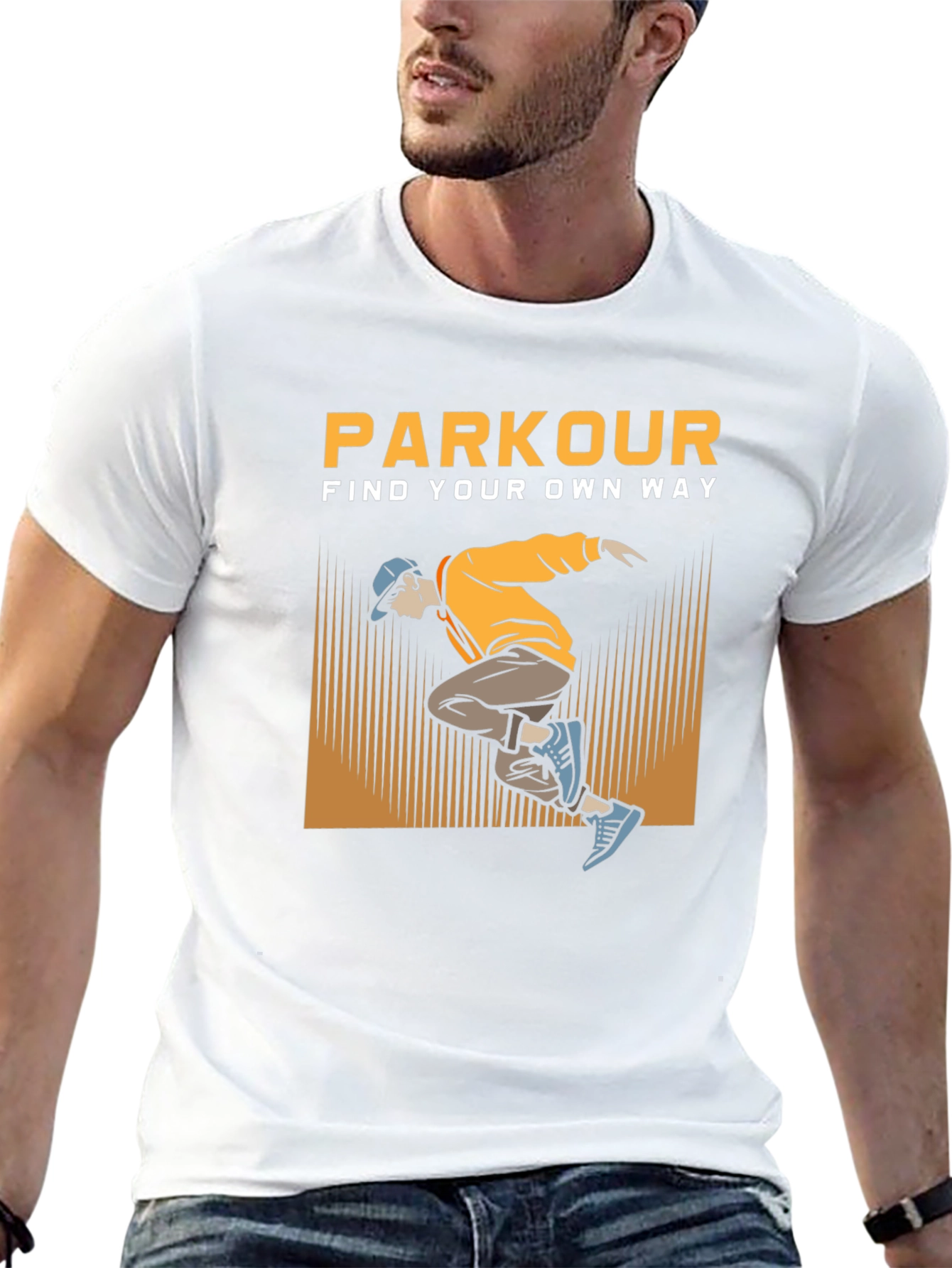 Parkour Graphic T-Shirt: Find Your Own Way