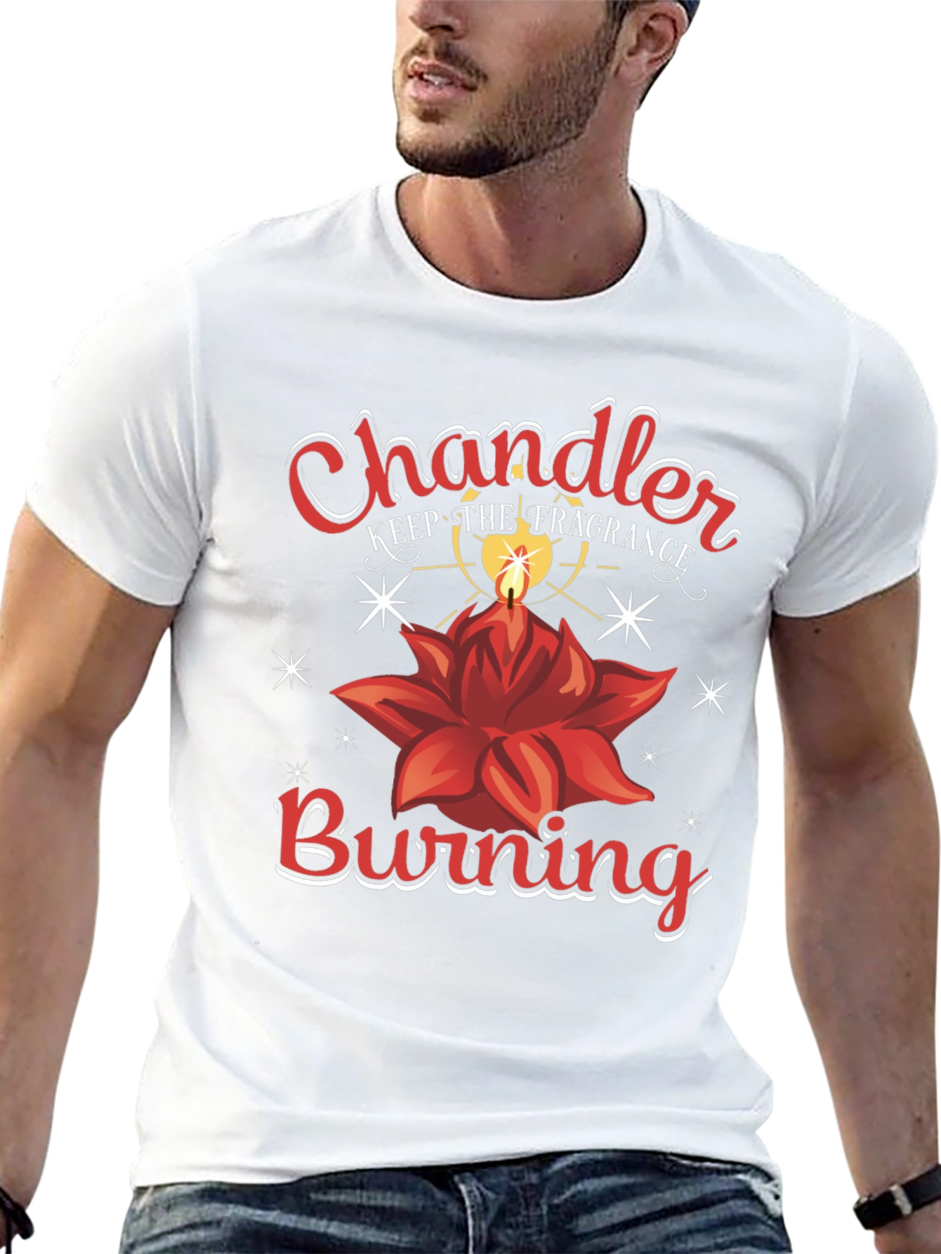 Chandler Burning Fragrance Graphic Tee