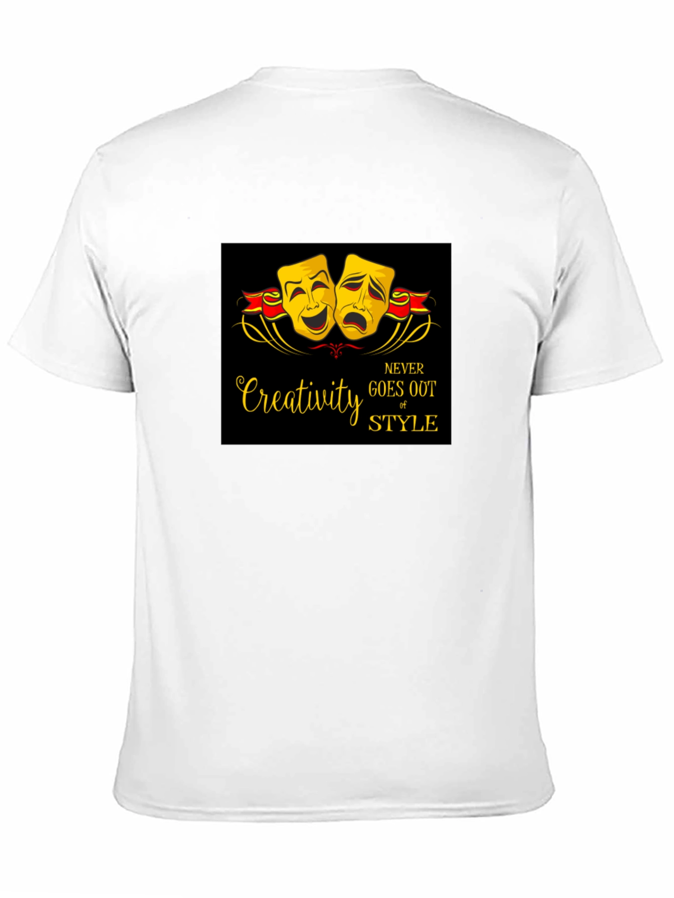 Creativity Never Goes Out Of Style Black T-Shirt