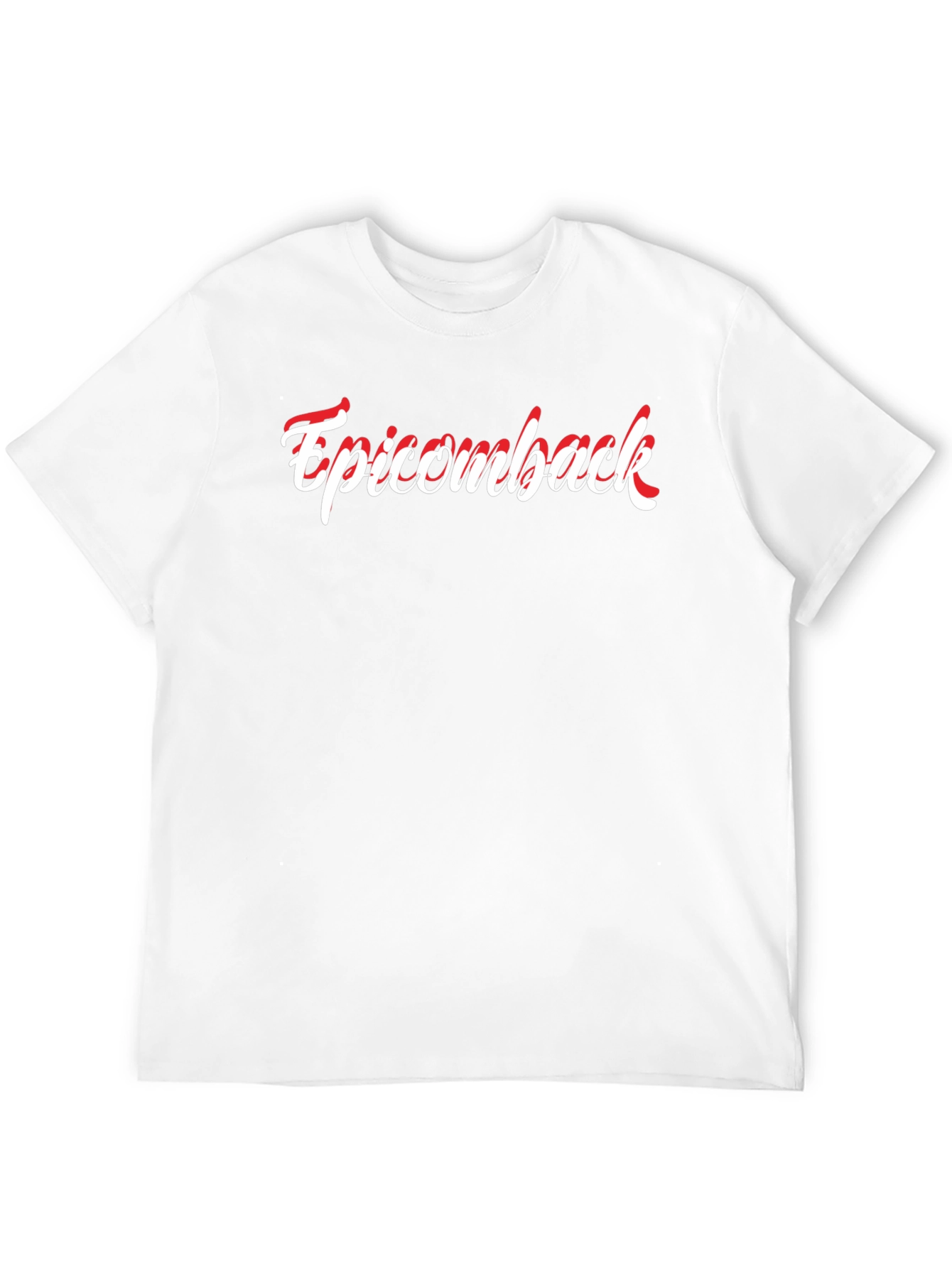 Epicomback Mens Black T-Shirt
