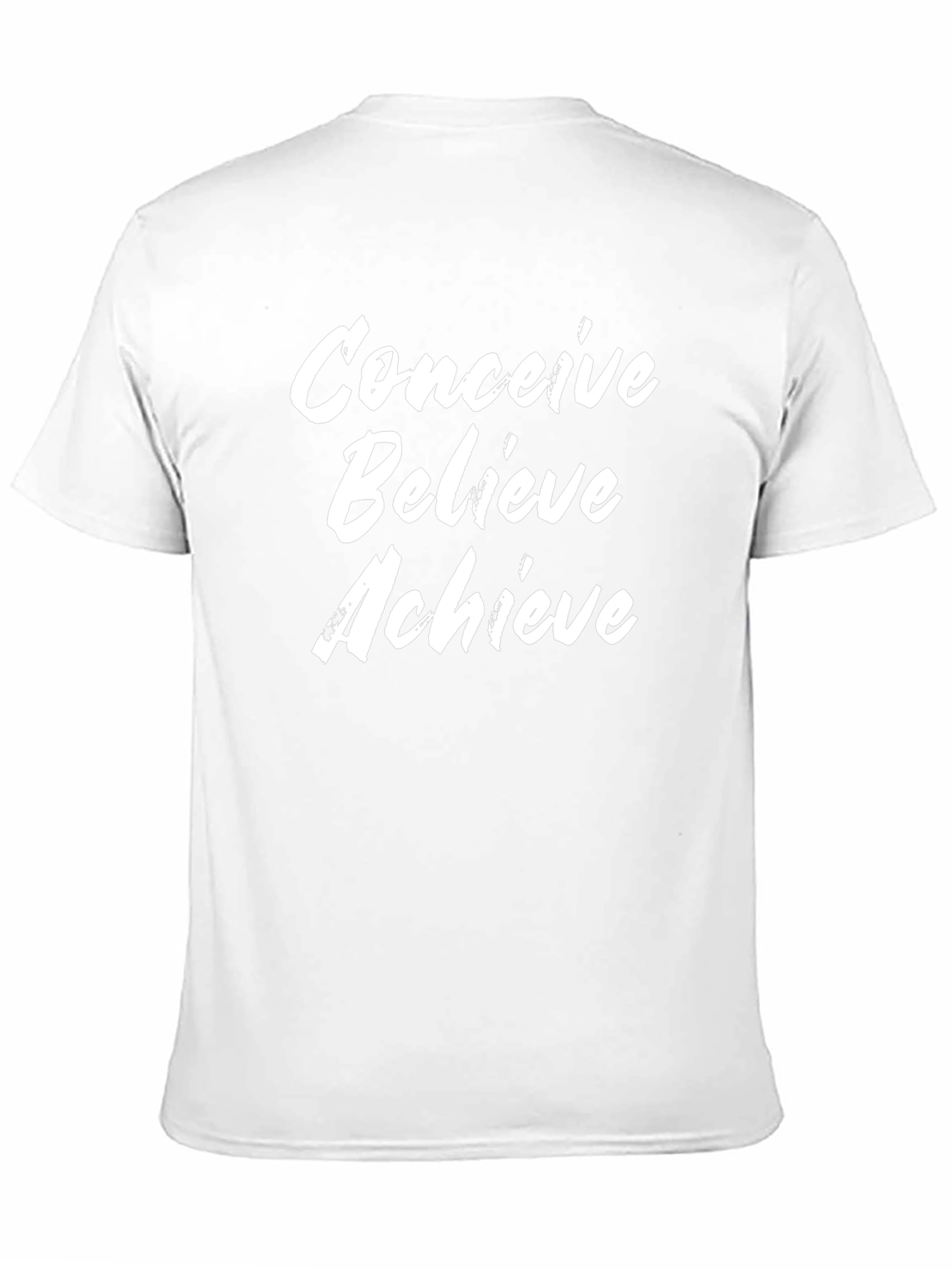 Conceive Believe Achieve Graphic Tee - Black