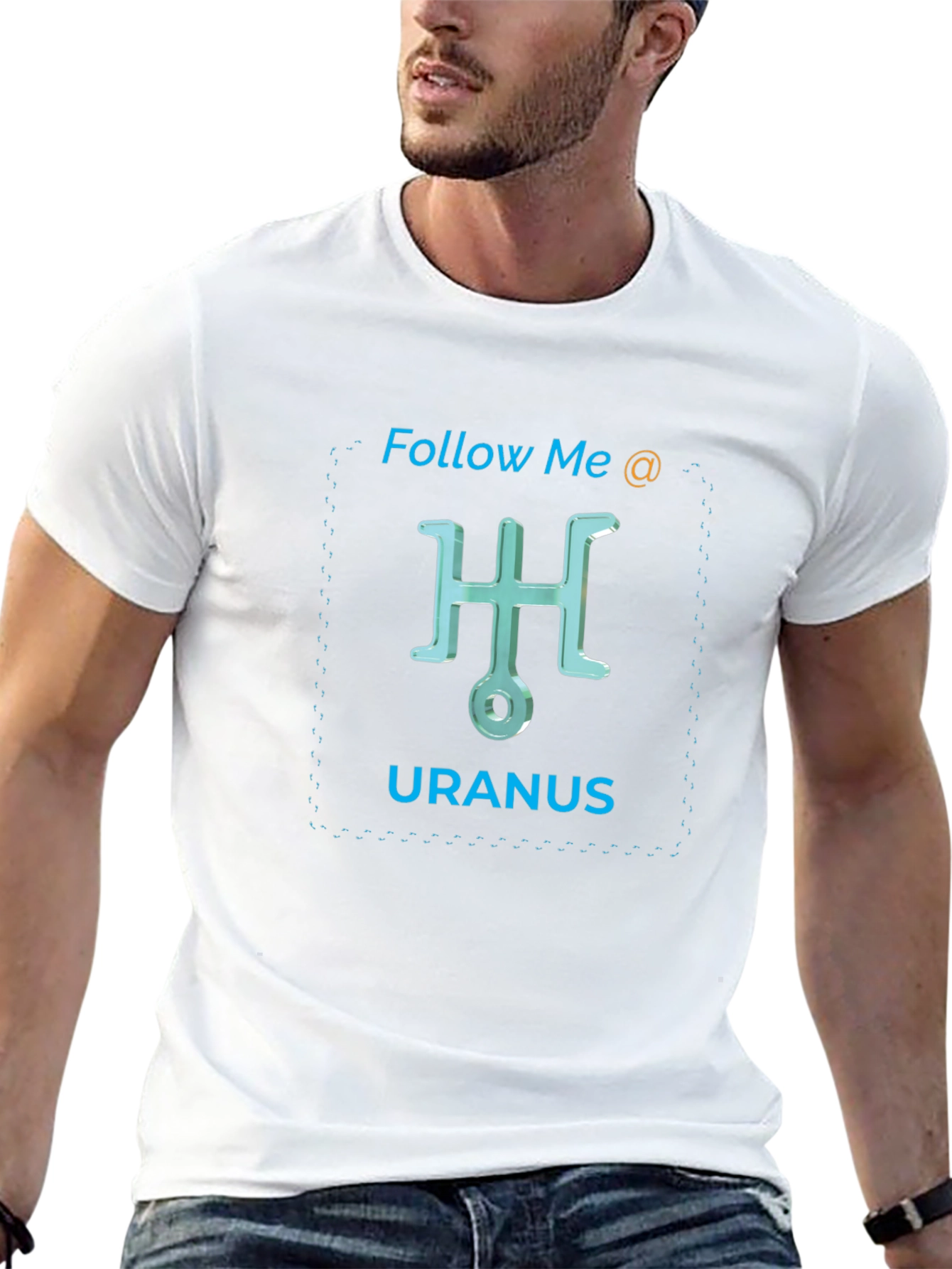 Uranus Follow Me T-Shirt - Celestial Style