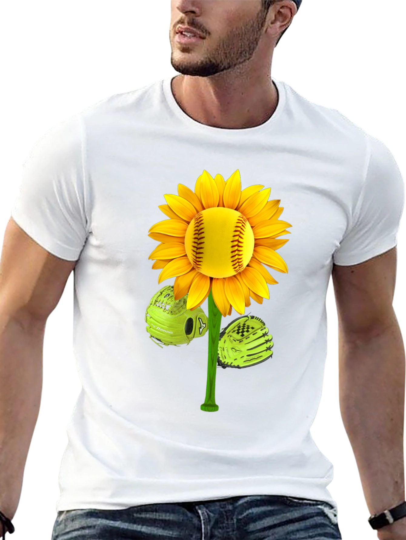 Sunflower Softball T-Shirt