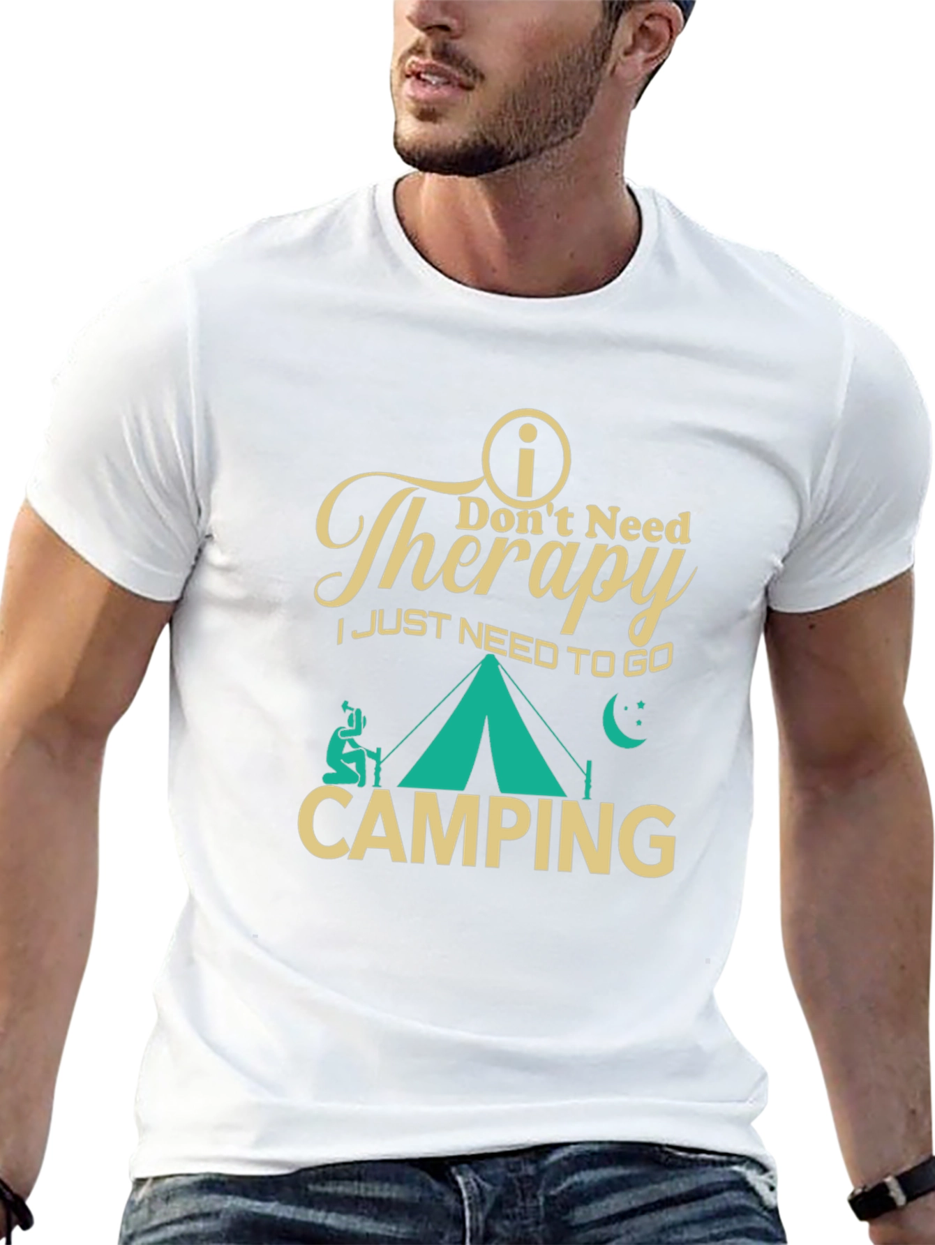 Dont Need Therapy Camping T-Shirt
