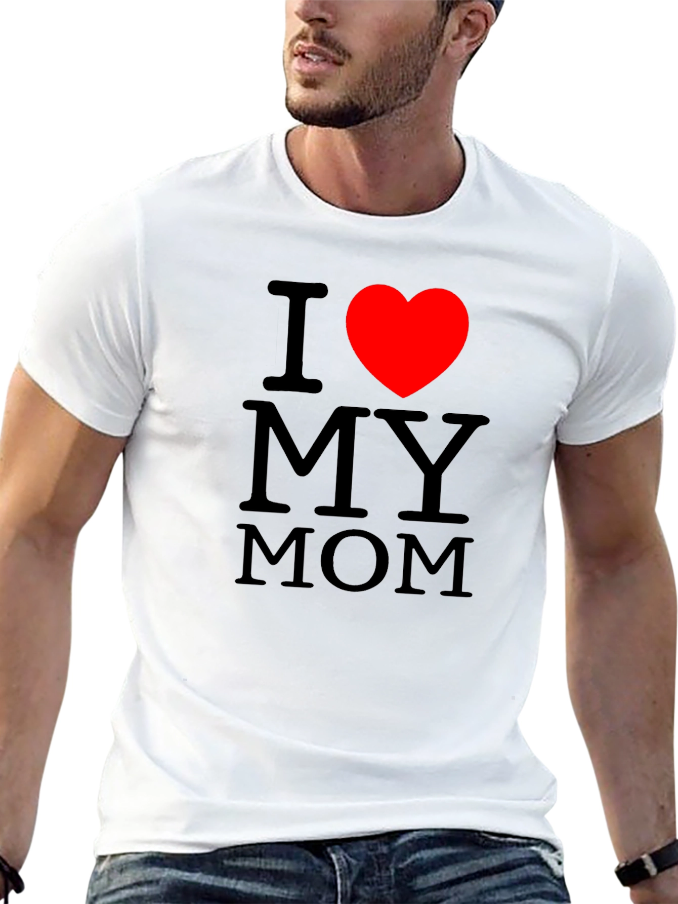 I Heart My Mom Graphic T-Shirt