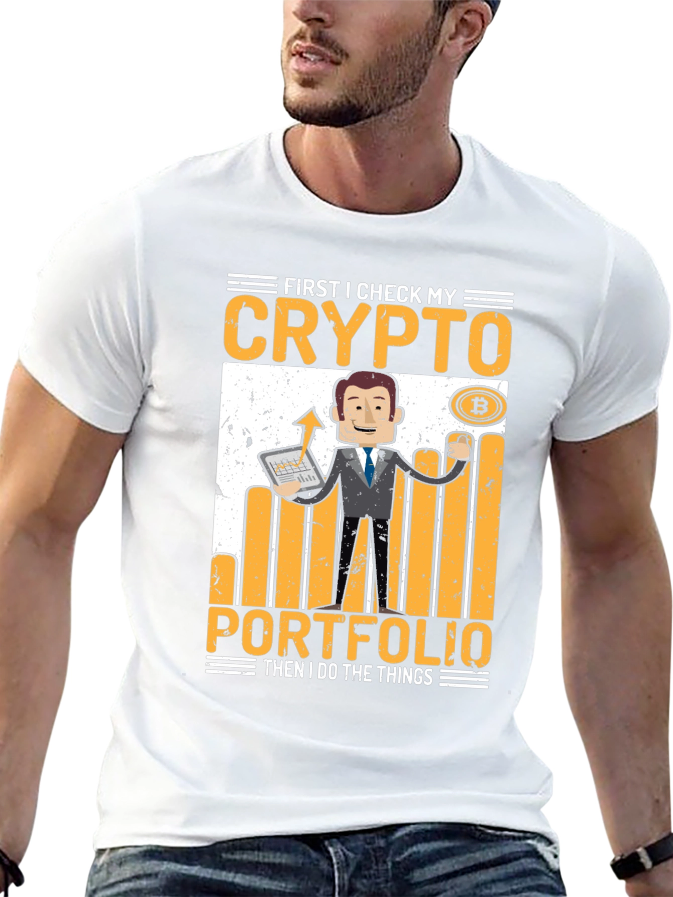 Crypto Portfolio T-Shirt - Stock Trader Tee