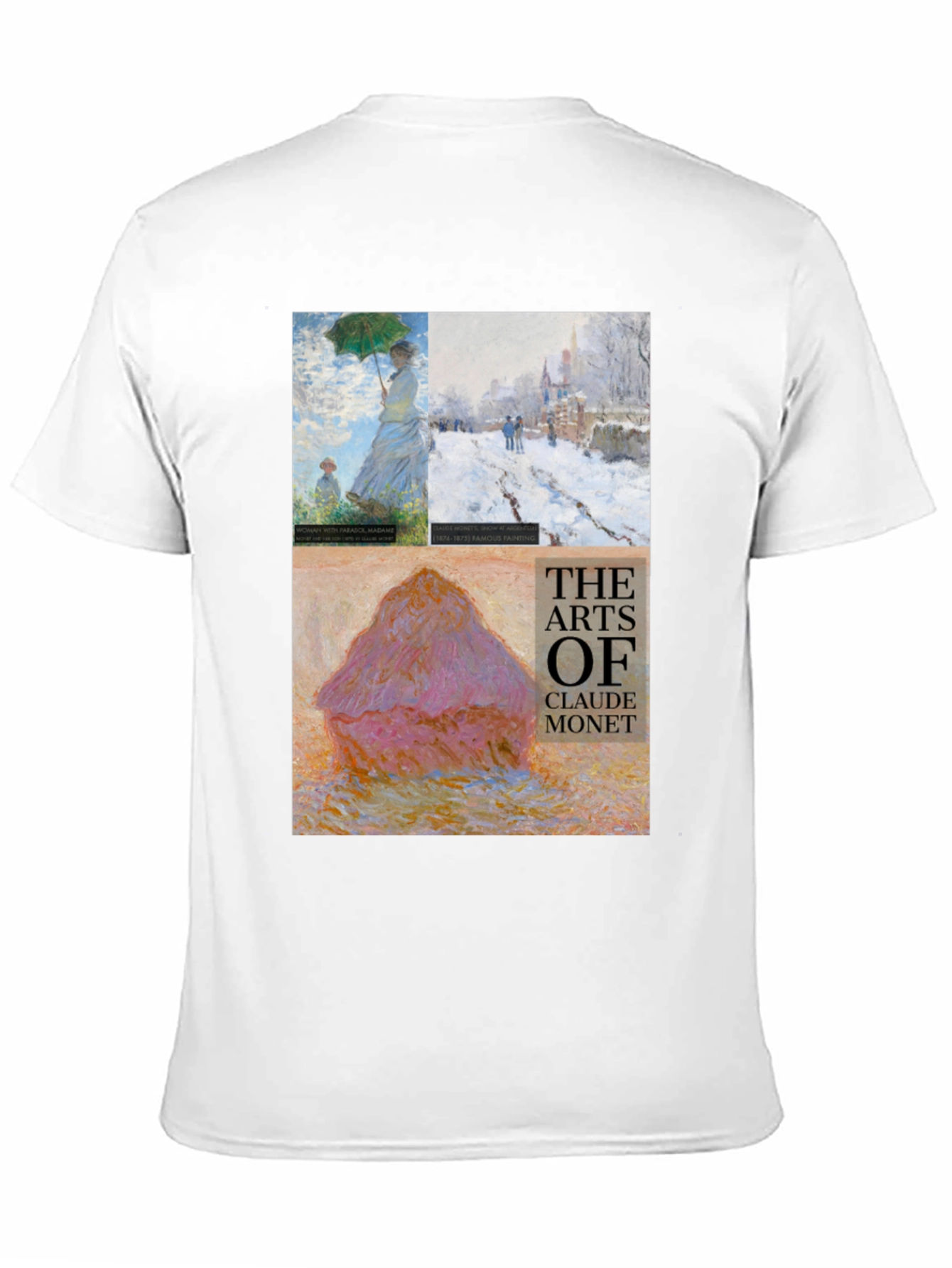Arts of Claude Monet Graphic T-Shirt