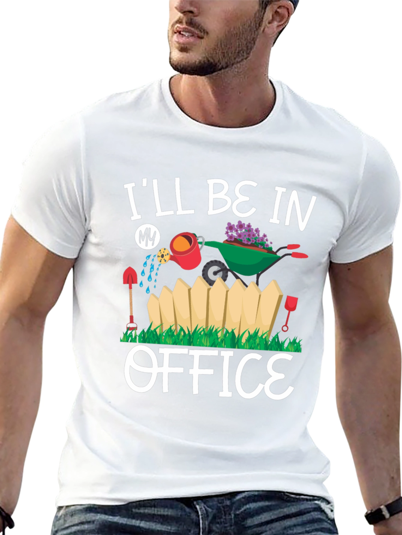 Gardening Office T-Shirt - Lawn Care Tee