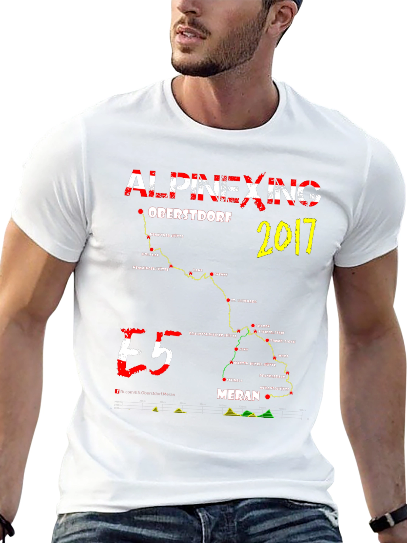 Alpinexing Oberstdorf Meran E5 T-Shirt