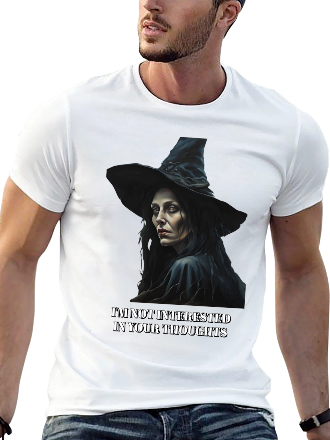 Witchy T-Shirt: Not Interested In Your Thoughts