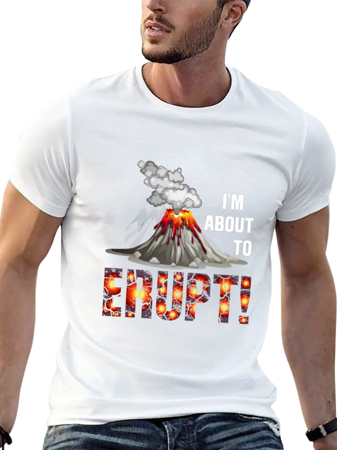 Im About to Erupt! Graphic Tee