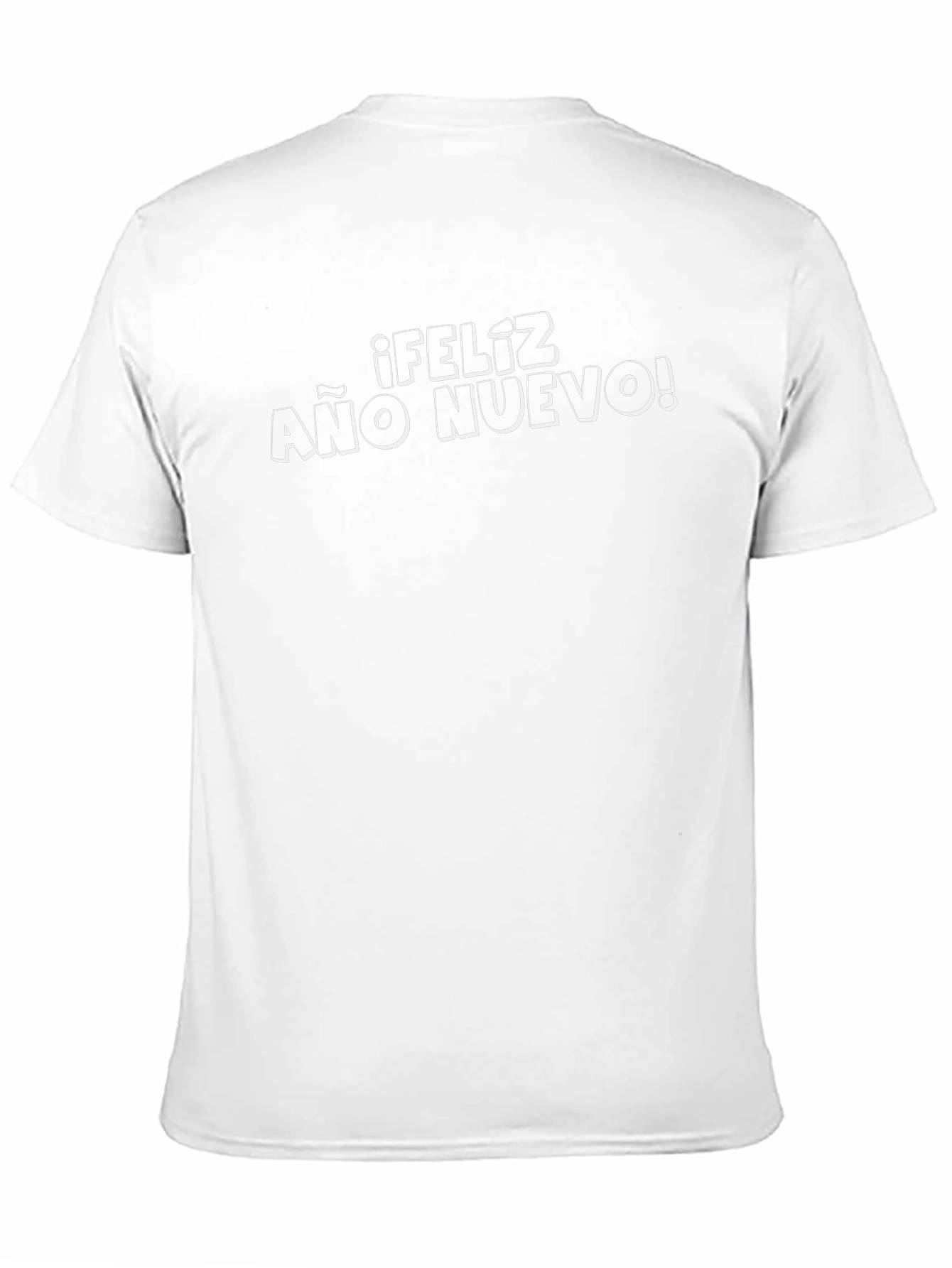 Feliz Año Nuevo Black Graphic Tee
