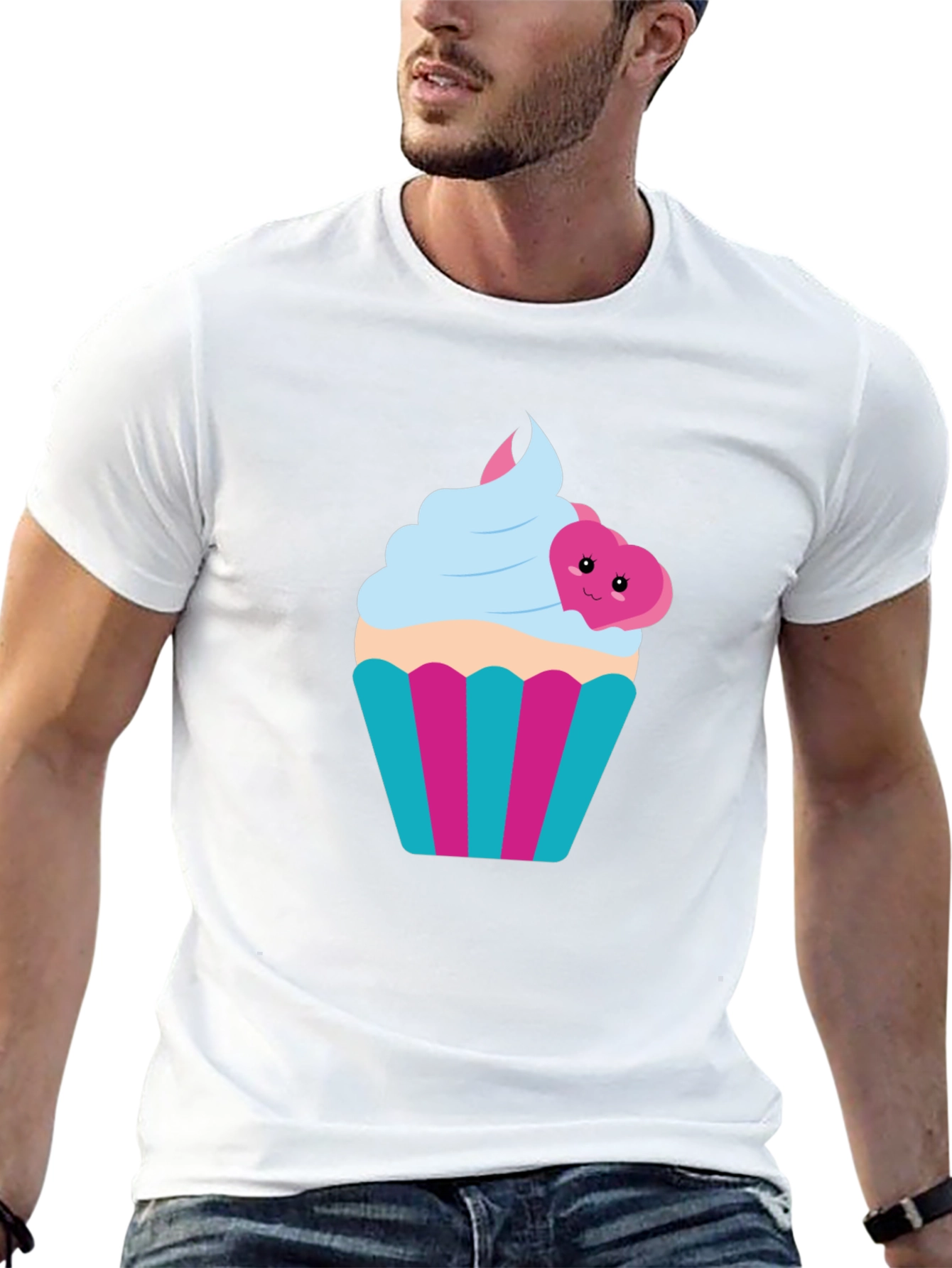 Cupcake Graphic Tee - Sweet & Fun!