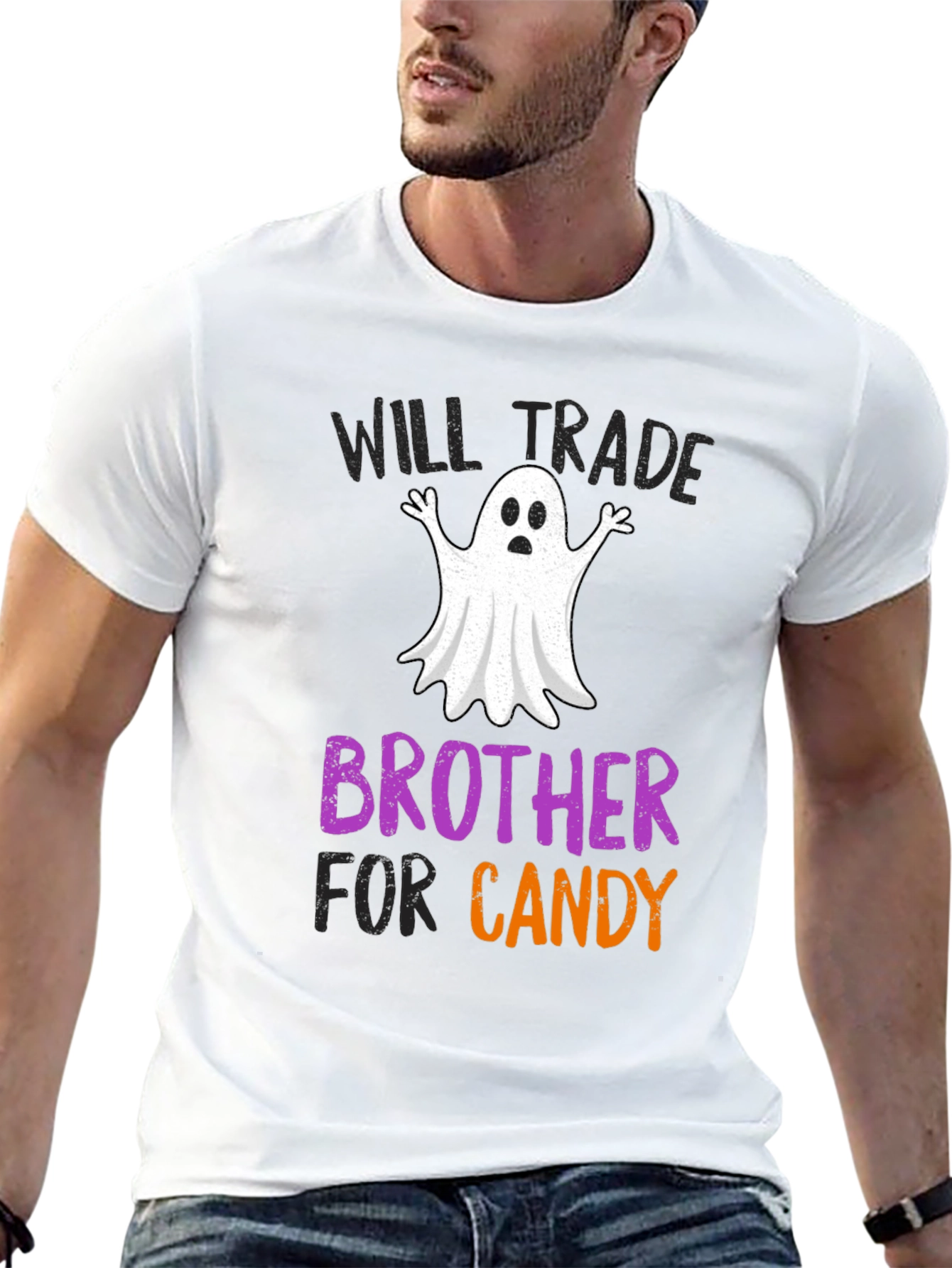 Halloween Brother For Candy T-Shirt