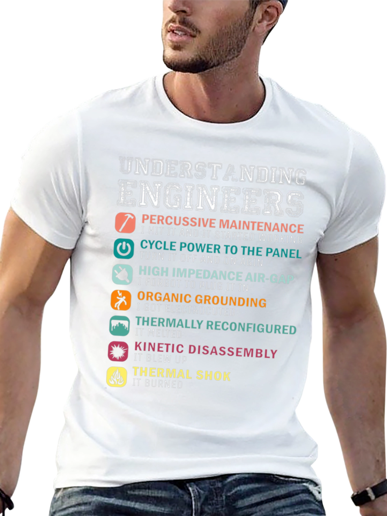 Understanding Engineers Humor Graphic T-Shirt