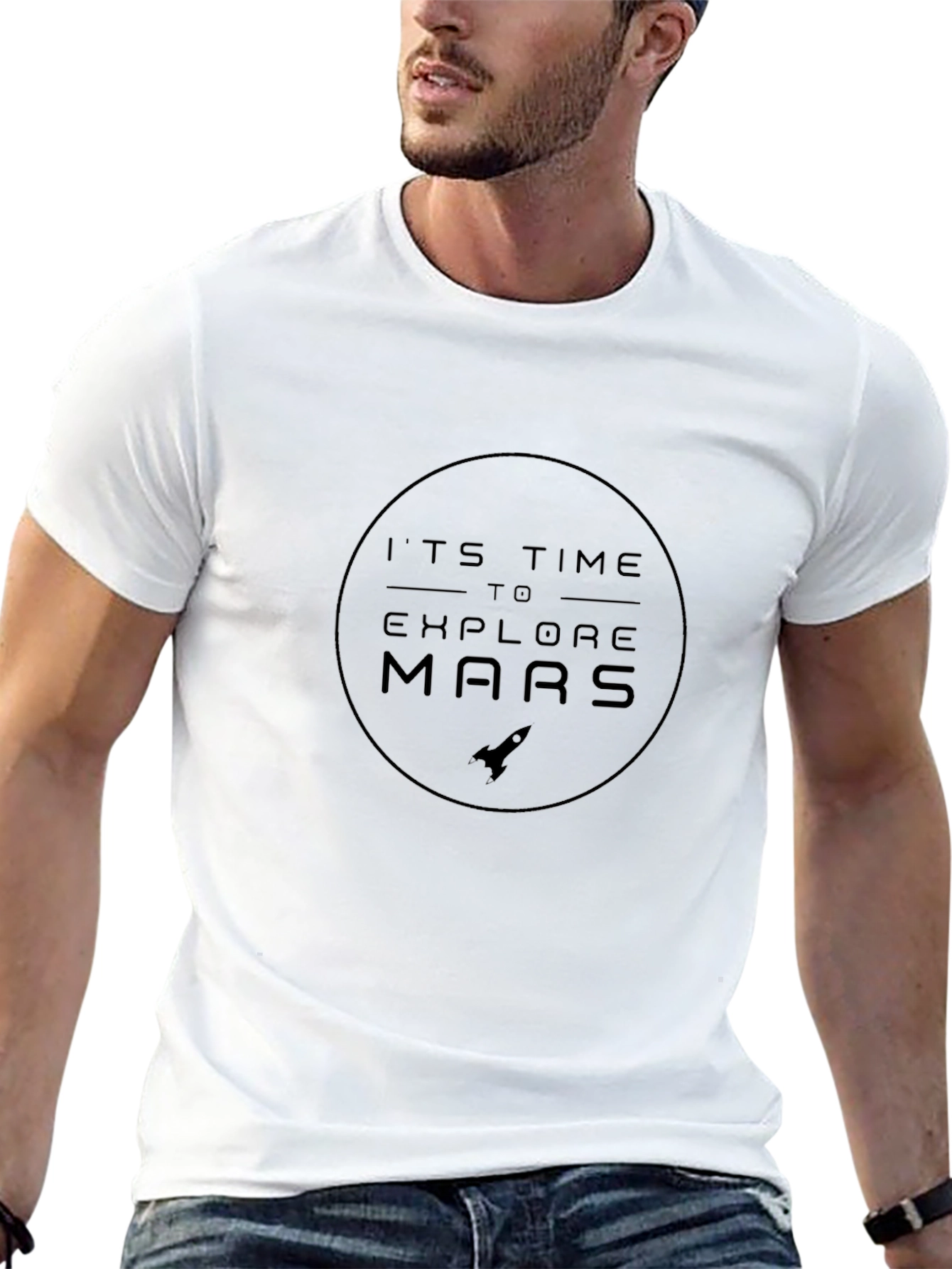 Explore Mars T-Shirt - Space Adventure Tee