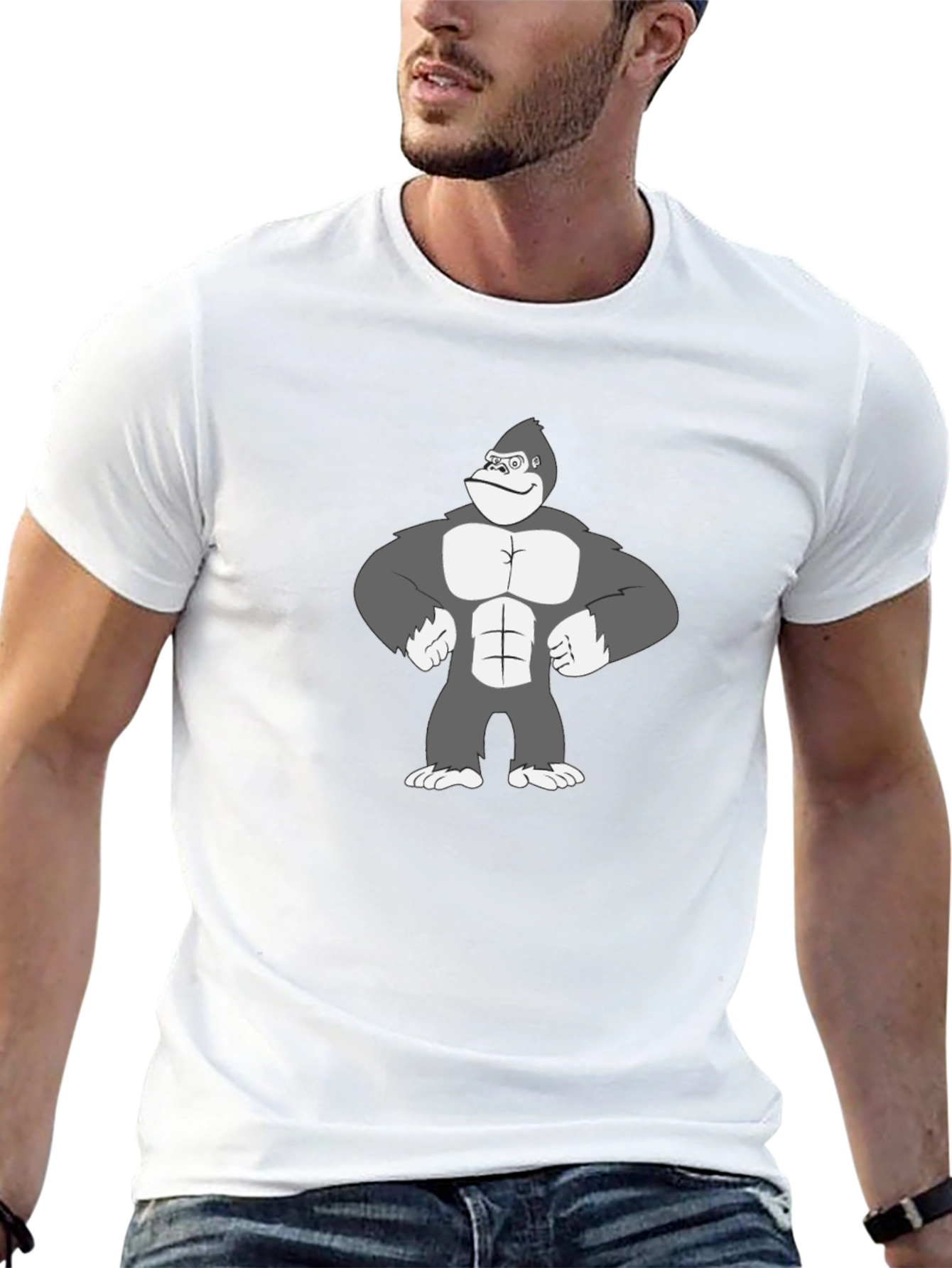 Gorilla Graphic Tee - Mens Black T-Shirt