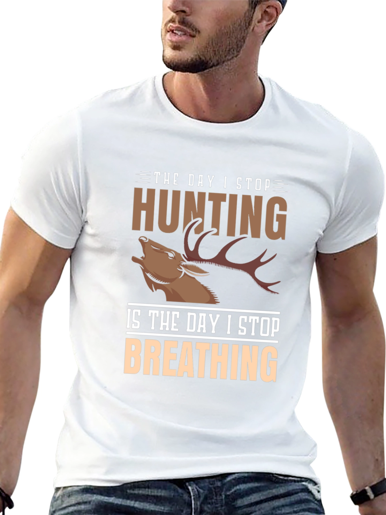 Hunting T-Shirt: The Day I Stop Deer Graphic Tee