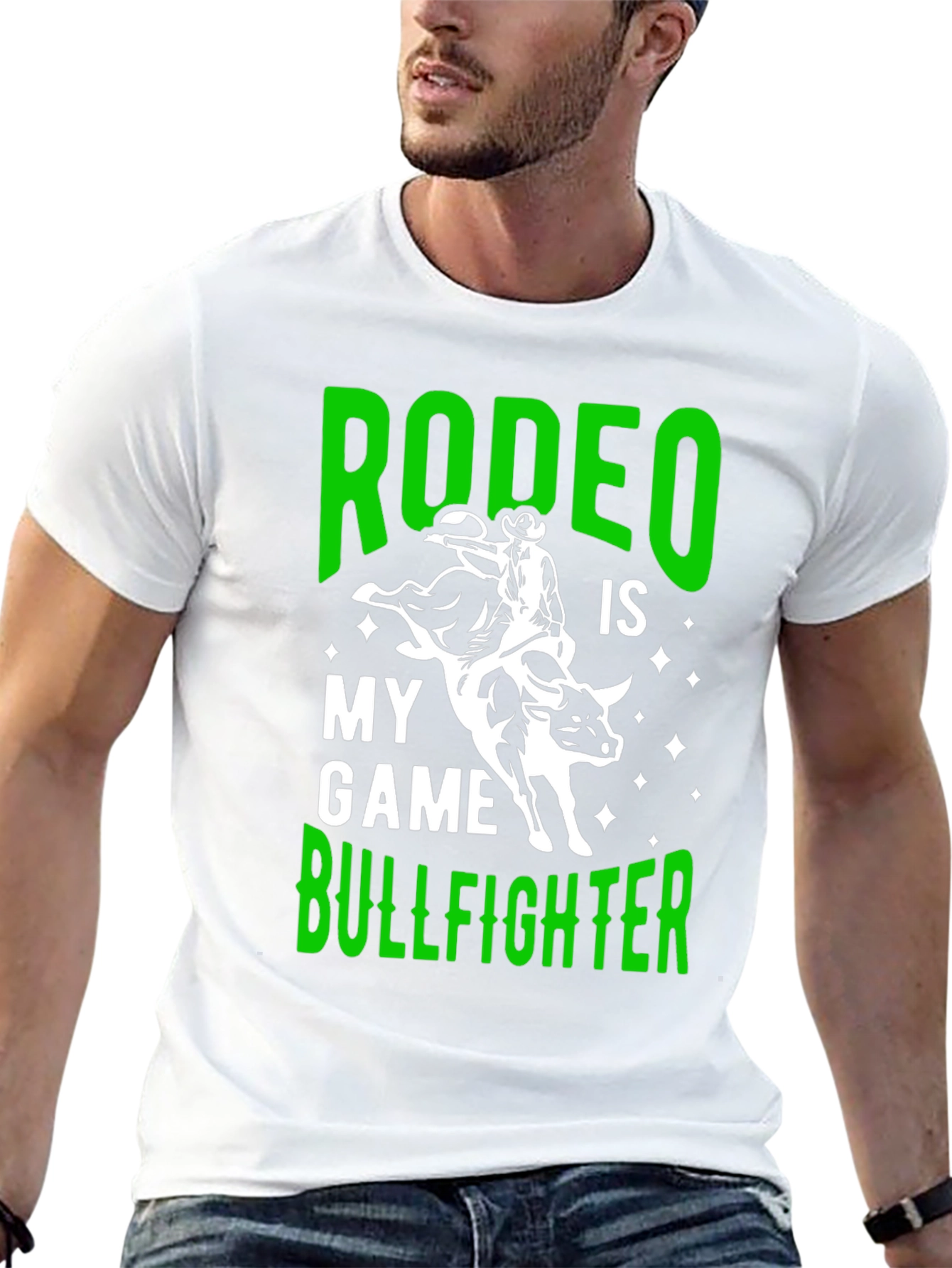 Rodeo Bullfighter Graphic Tee