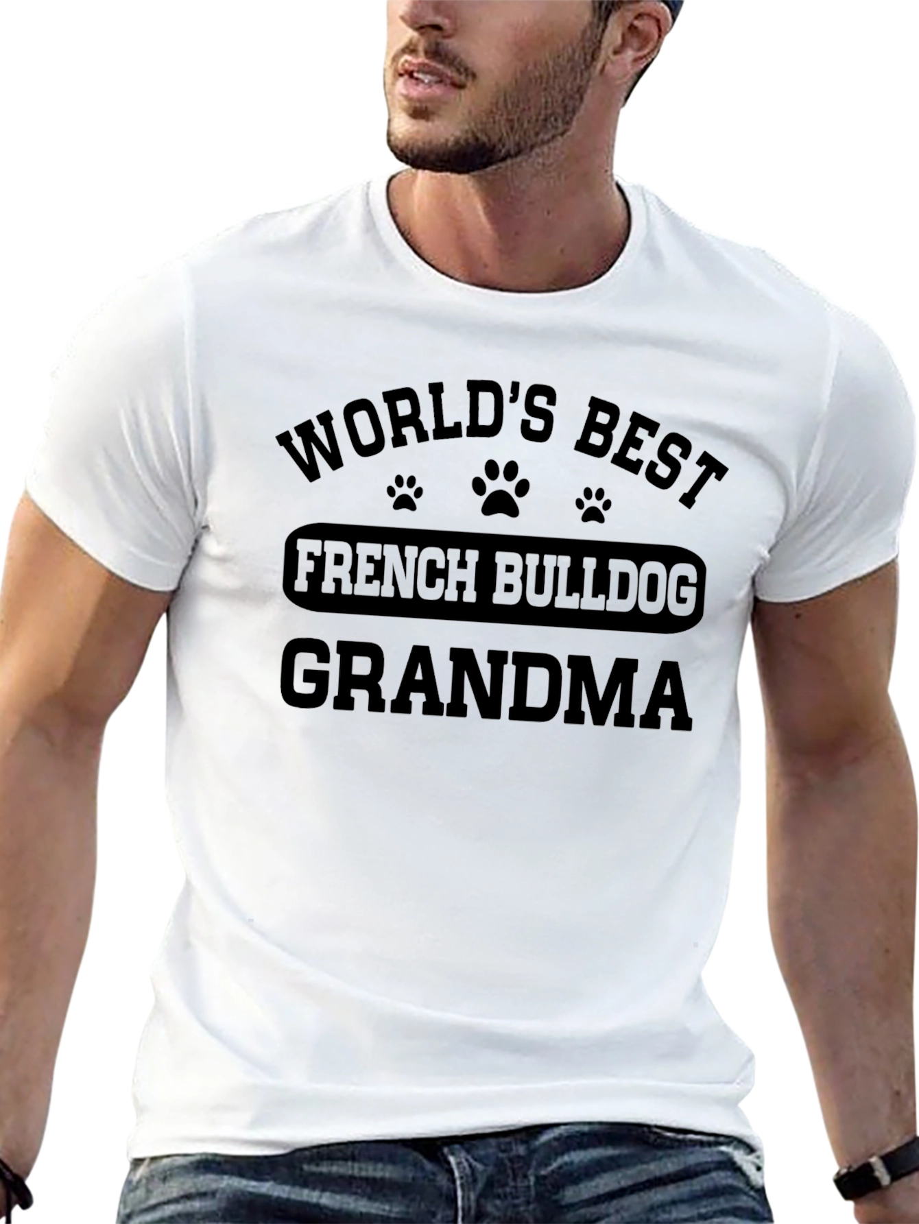Worlds Best French Bulldog Grandma T-Shirt