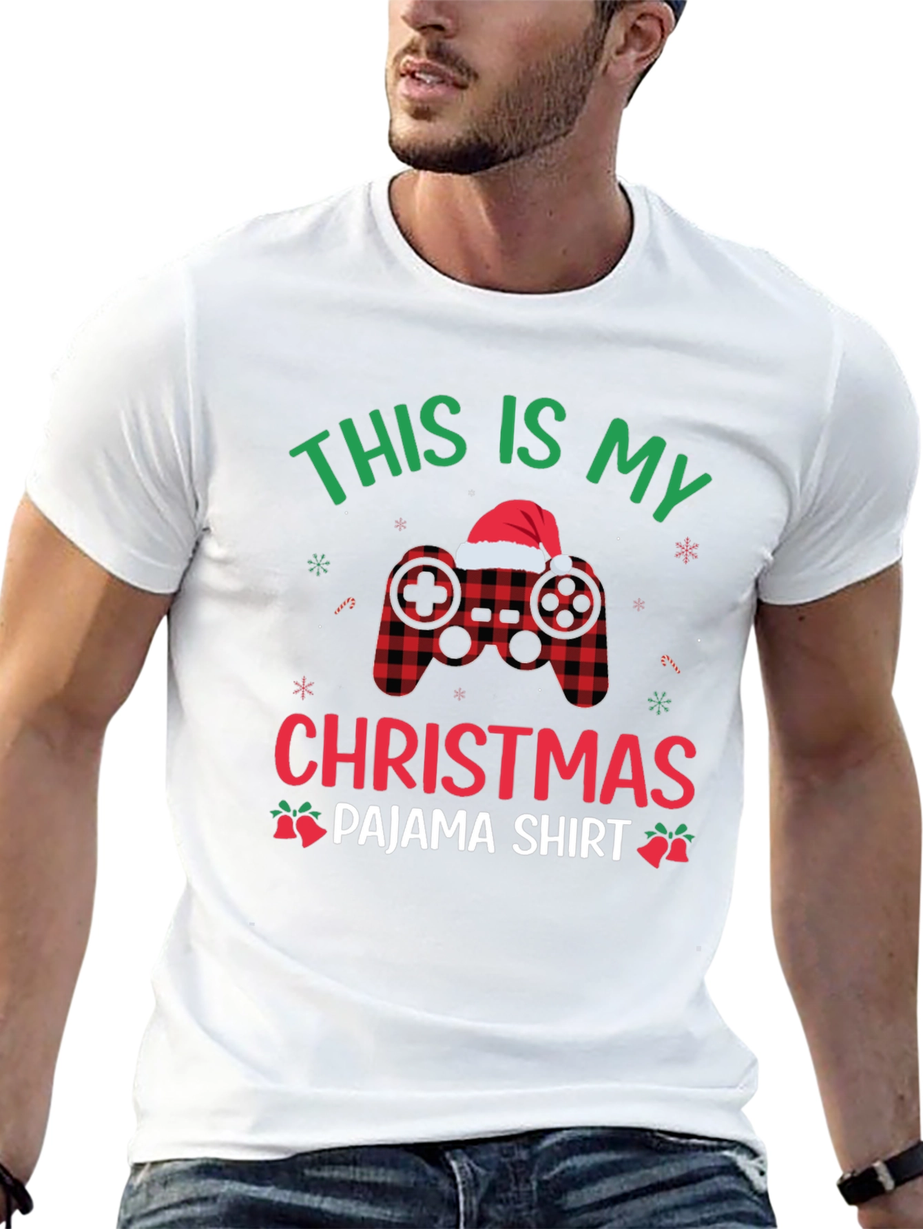 Gamer Christmas Pajama T-Shirt