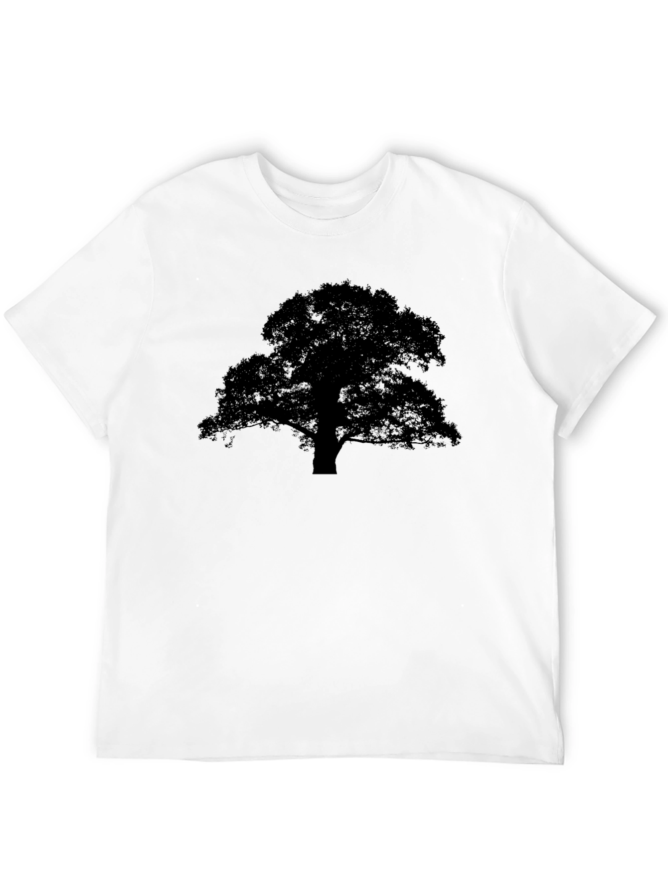 Silhouette Tree Graphic Tee - Classic Black