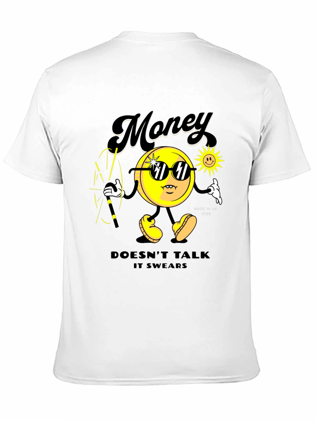 Money Doesnt Talk Graphic T-Shirt