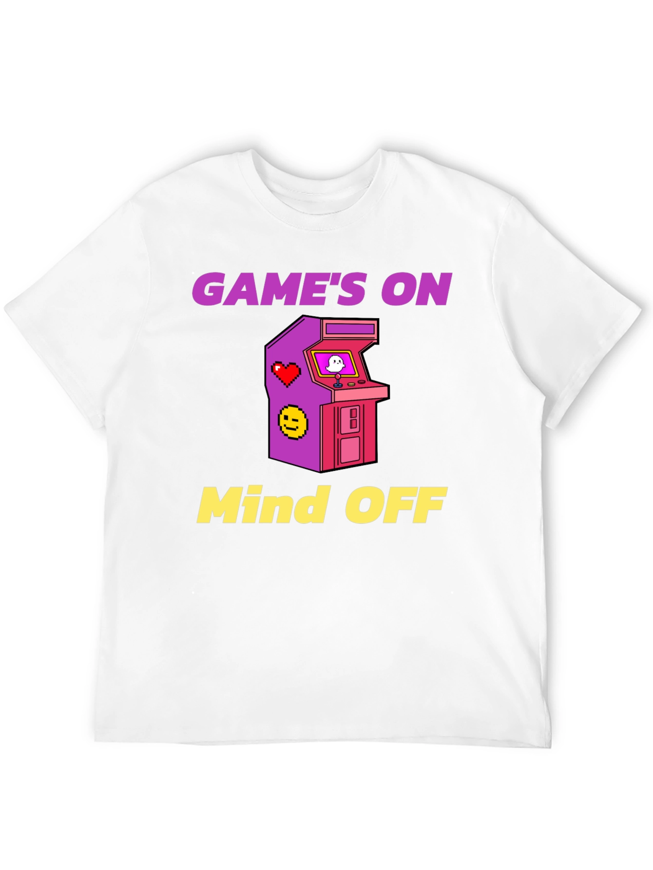 Games On Mind Off Graphic Tee