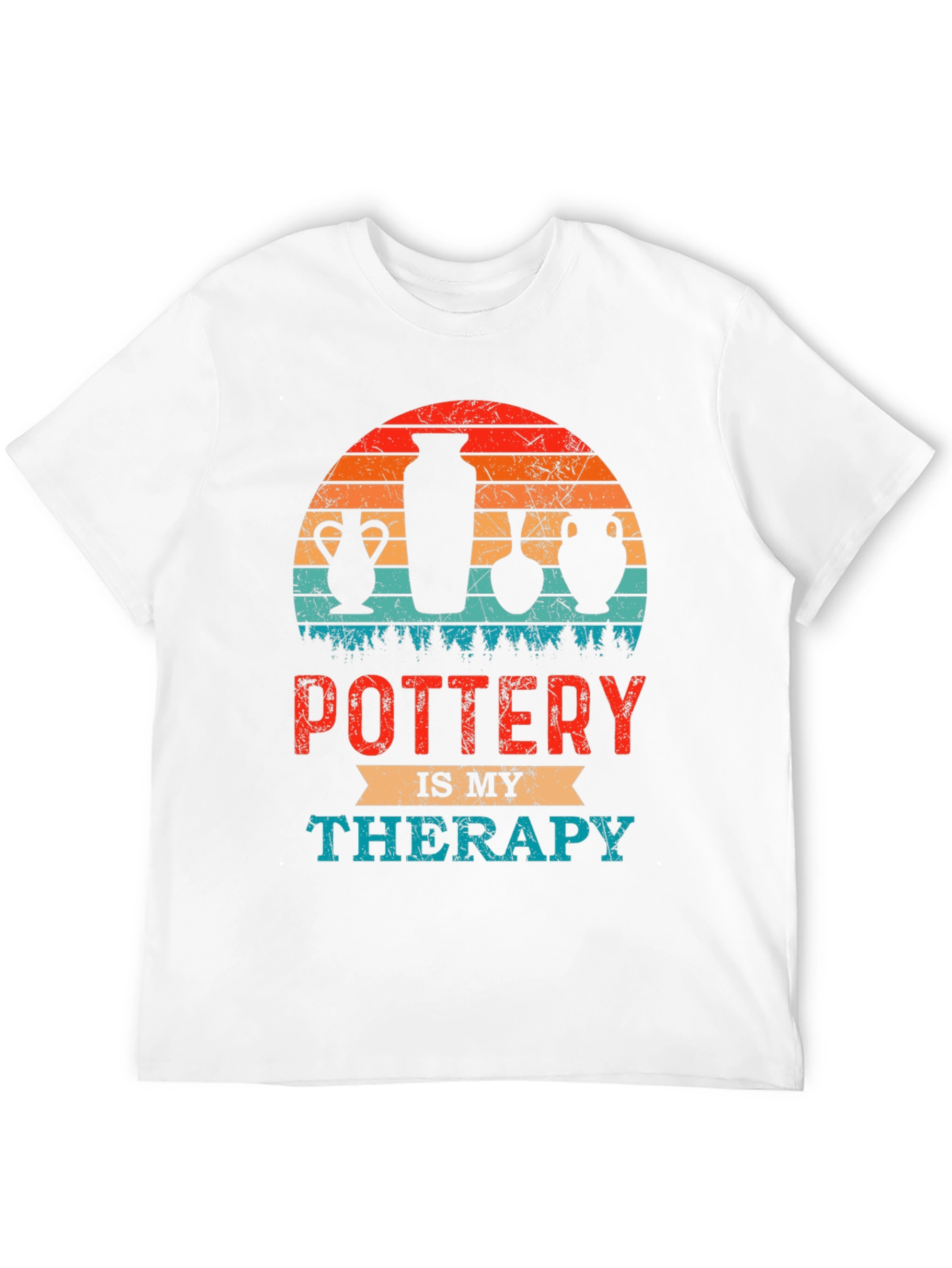 Pottery Is My Therapy Graphic Tee