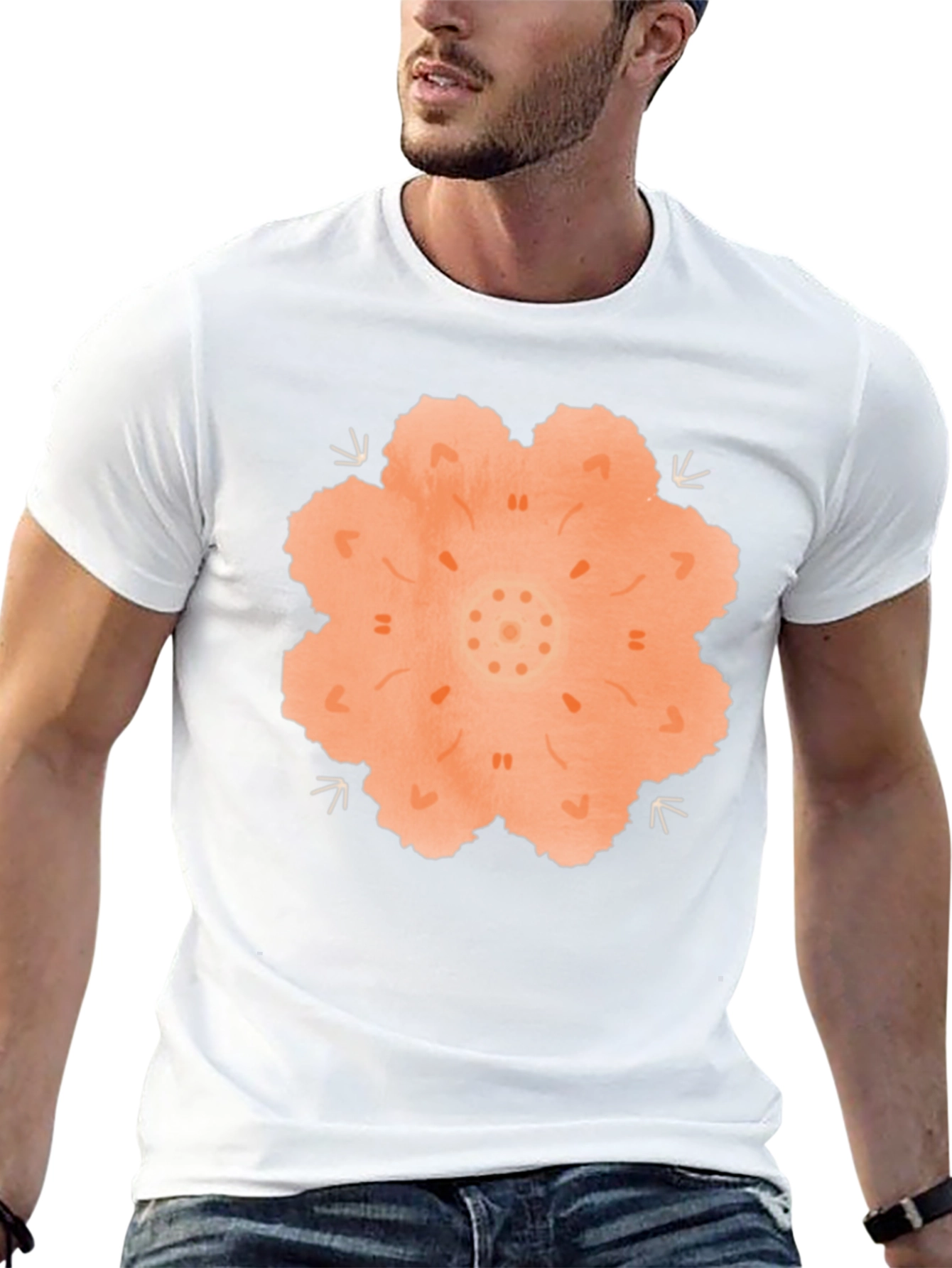 Mandala Graphic Black T-Shirt