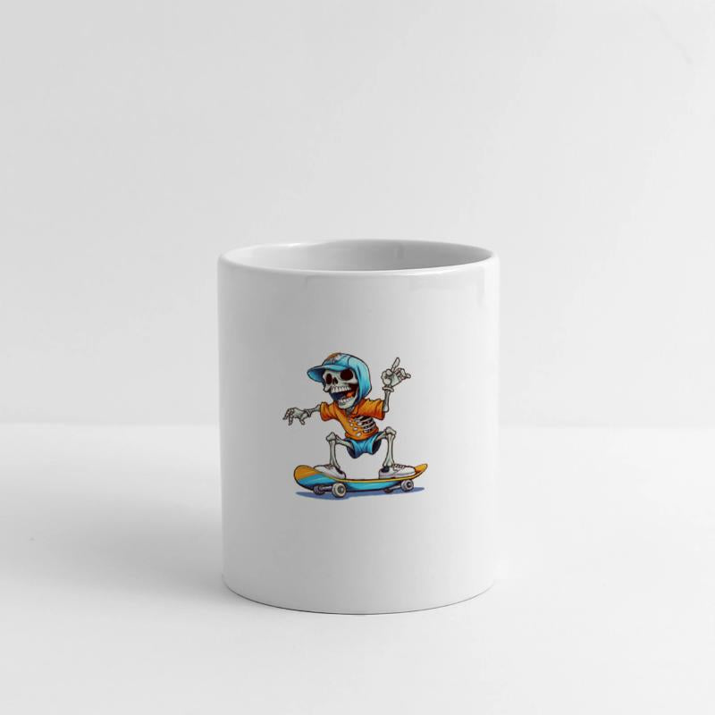 Bony Boarder: Skeleton Skate Graphic for Skateboar