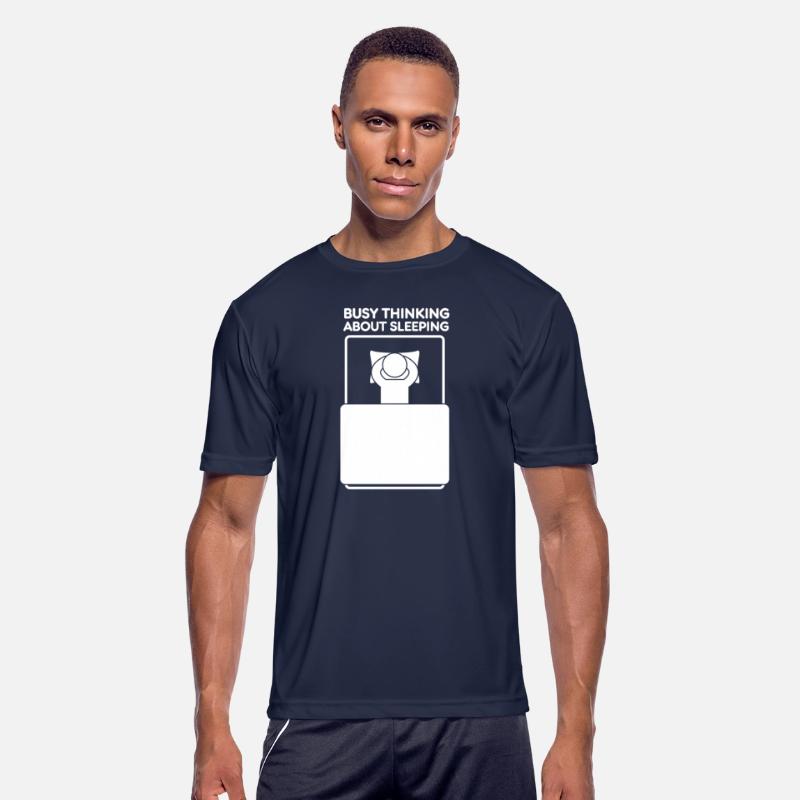 Busy Thinking About Sleeping Funny Overthinker