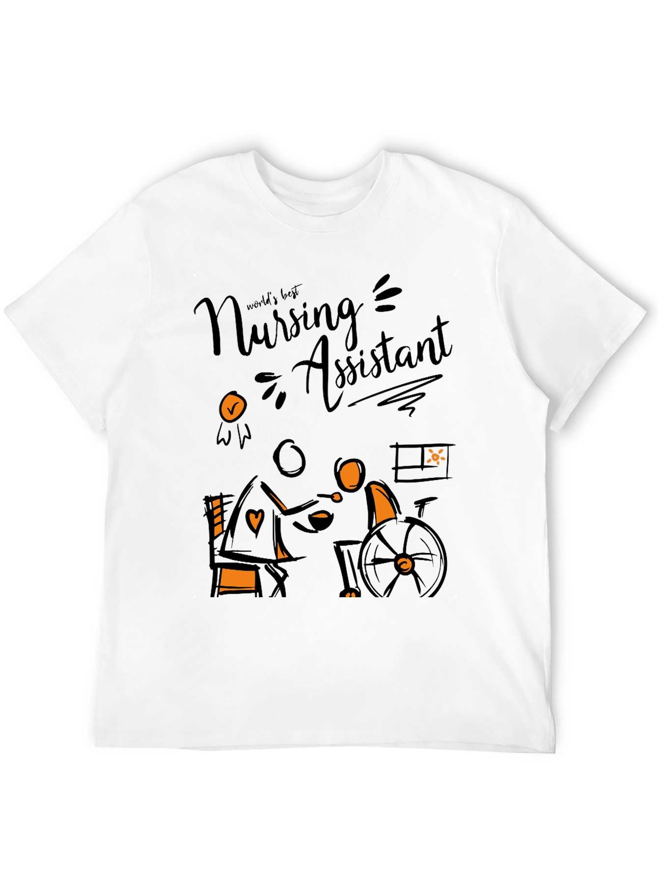 Nursing Assistant Graphic Tee - Caregiver Appreciation