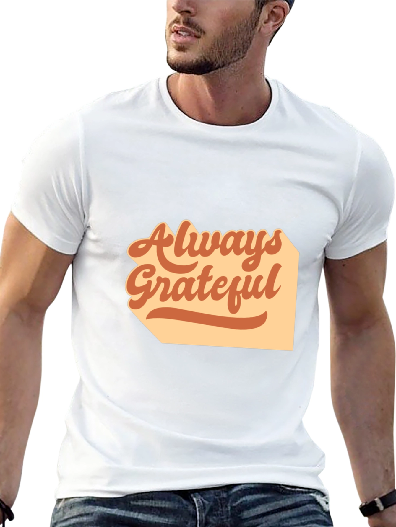 Always Grateful Graphic Tee - Retro Style