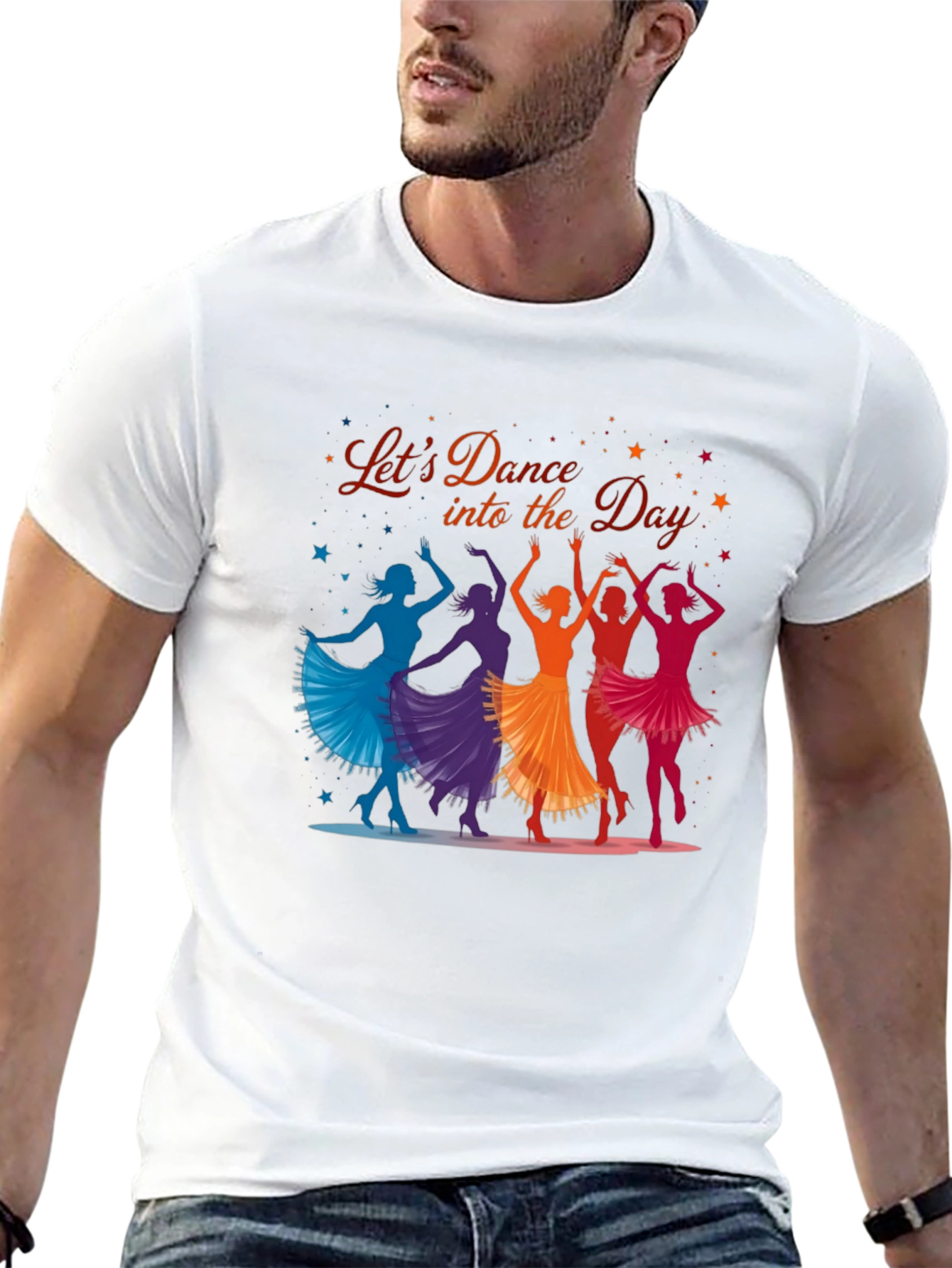 Lets Dance Into the Day Graphic T-Shirt